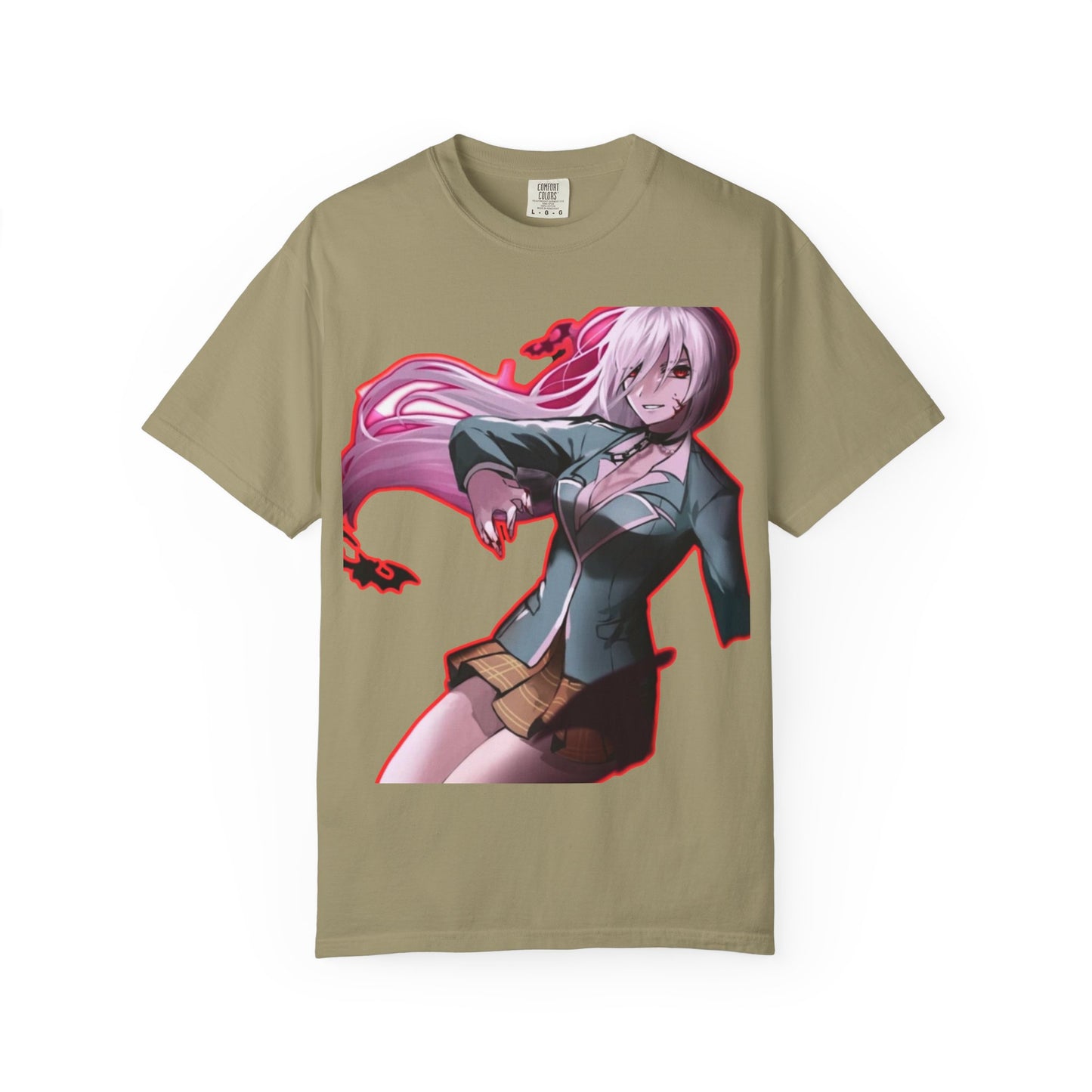 Anime-Themed T-Shirt Featuring Bold Artwork