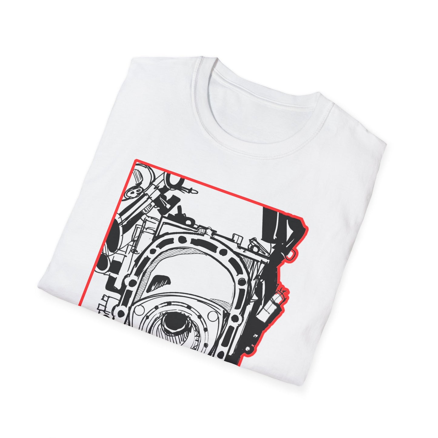 Automotive initial D 16 Eye Art T-Shirt, Gearhead Apparel, Car Enthusiast Gift, Unique Graphic Tee, Vehicle Lover's Top, Creative Statement Shirt