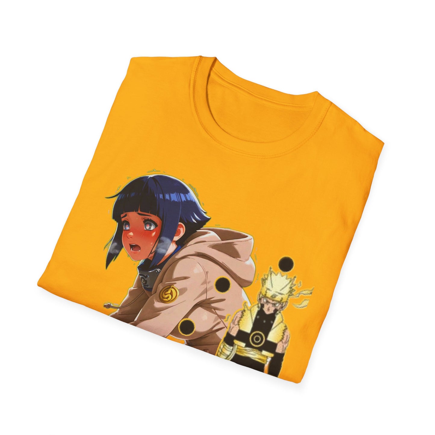 Anime-Inspired Naruto 2 Unisex Softstyle T-Shirt, Graphic Tee for Fans, Casual Wear, Gift for Birthdays, Cosplay Outfit, Summer Style
