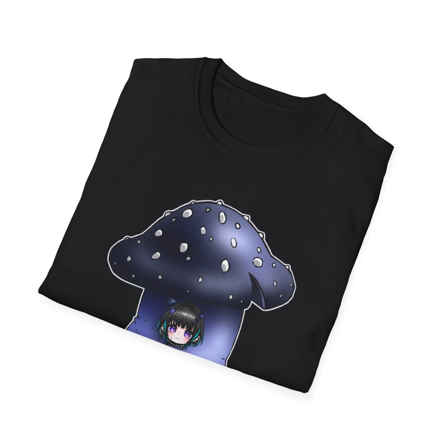 Whimsical Mushroom T-Shirt | Cute Graphic Tee, Softstyle Tee for Festivals, Gifts, Casual Wear, Unisex Apparel