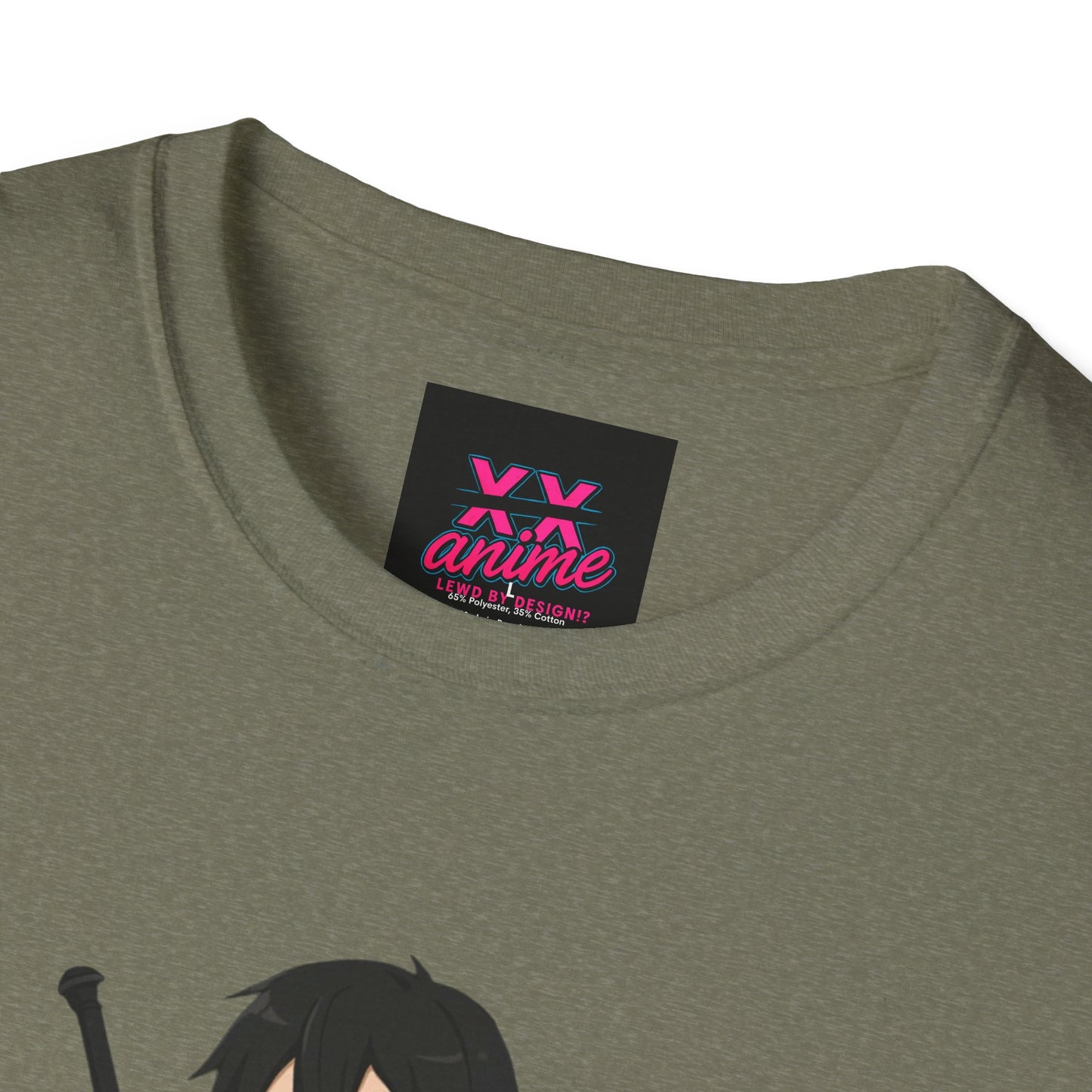 Anime-Inspired Unisex T-Shirt, Fun Graphic Tee, Geek Culture Apparel, Casual Wear, Gift for Anime Lovers, Trendy Fashion Statement