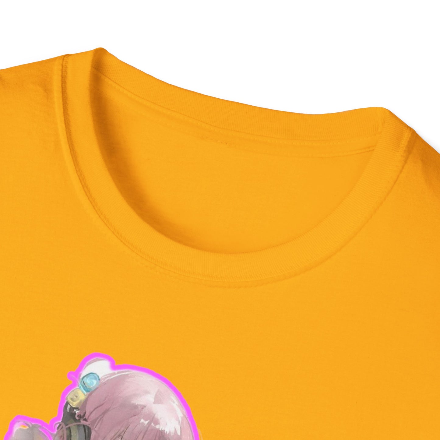 Cool Gamer Girl T-Shirt, Anime Tee, Unisex Softstyle Shirt for Game Lovers, Gift for Birthdays, Casual Wear, Fun Streetwear