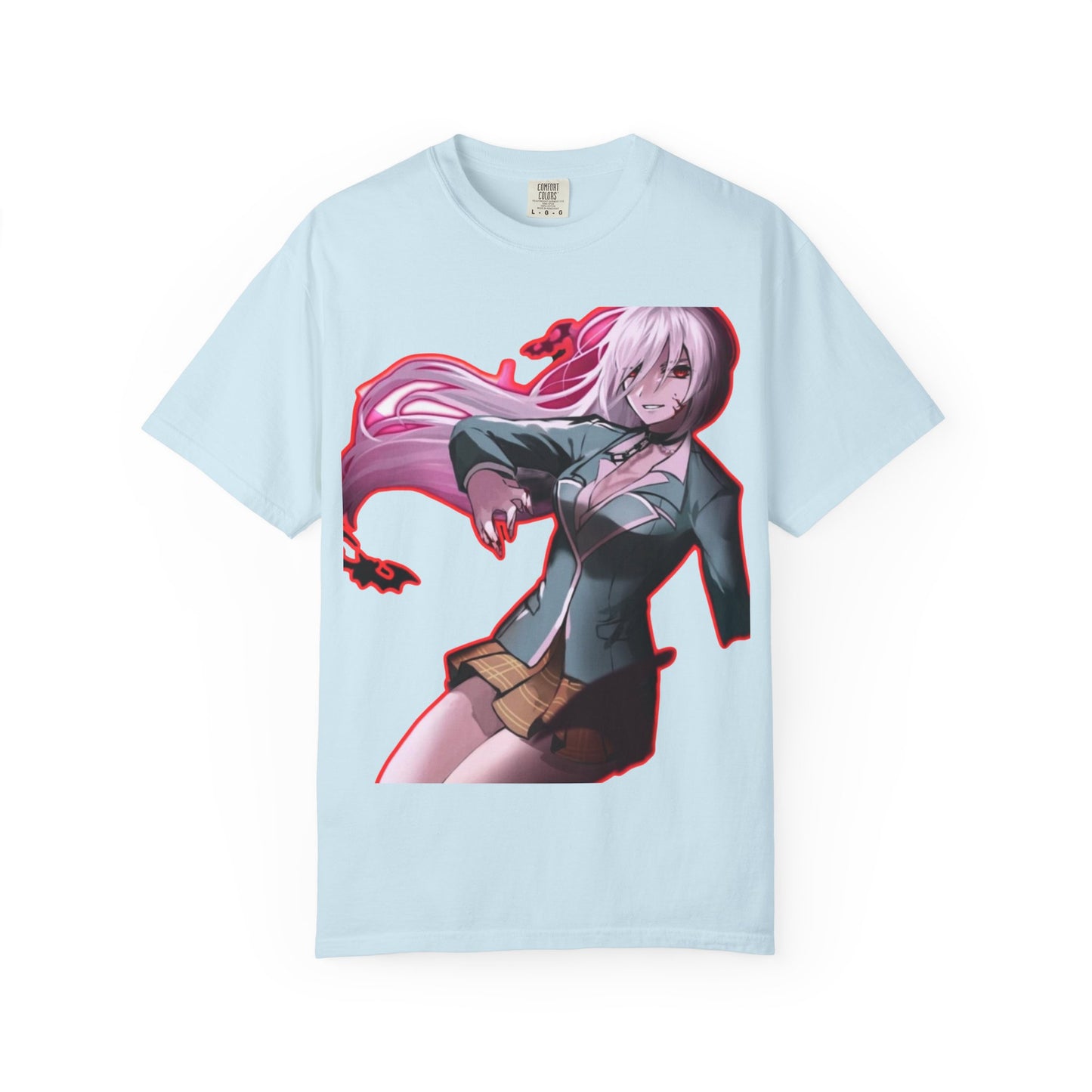 Anime-Themed T-Shirt Featuring Bold Artwork