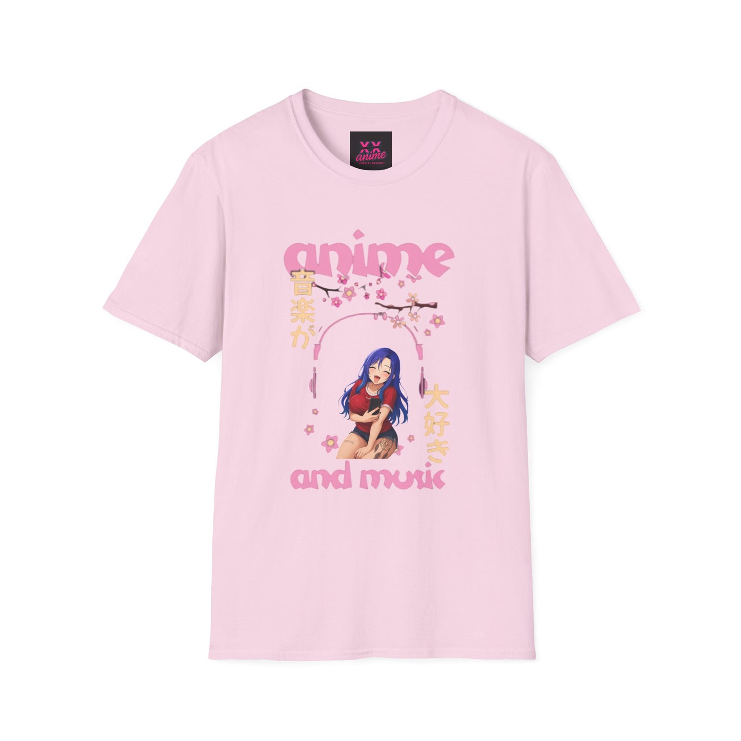 Anime Lover T-Shirt, Unisex Graphic Tee, Comfortable Casual Wear, Gift for Anime Fans, Unique Design for Conventions, Street Style Fashion