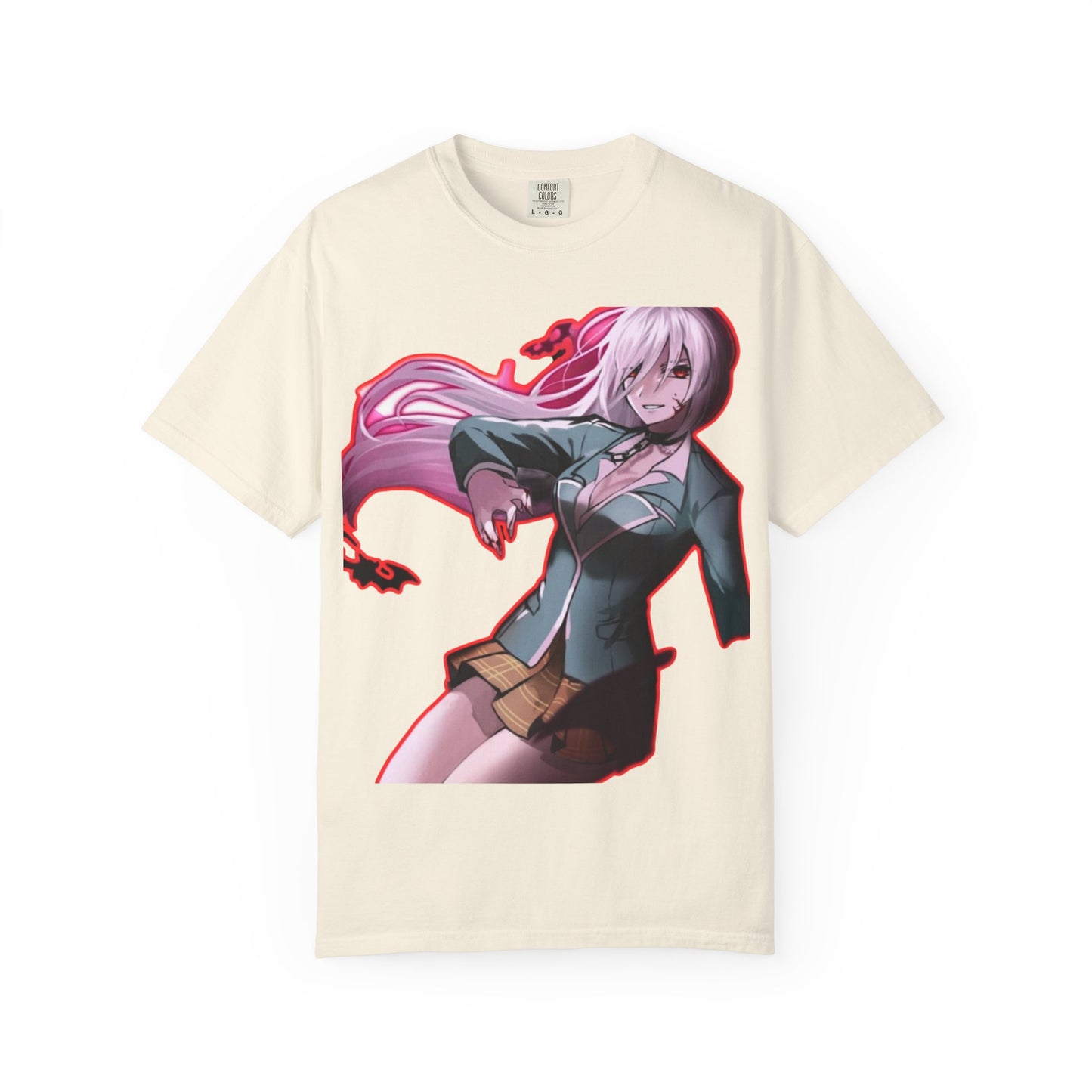 Anime-Themed T-Shirt Featuring Bold Artwork