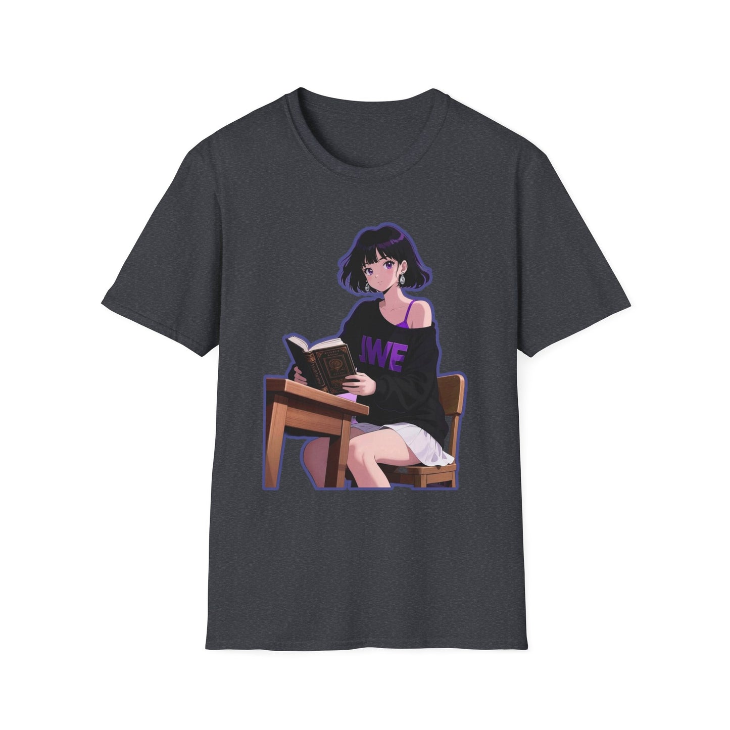 Charming Anime sailor moon 5 Reader T-Shirt | Perfect for Book Lovers, Gift for Students, Cozy Wear, Casual Style, Unique Tee