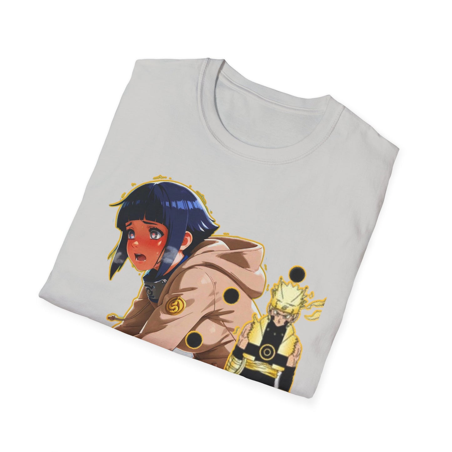 Anime-Inspired Naruto 2 Unisex Softstyle T-Shirt, Graphic Tee for Fans, Casual Wear, Gift for Birthdays, Cosplay Outfit, Summer Style
