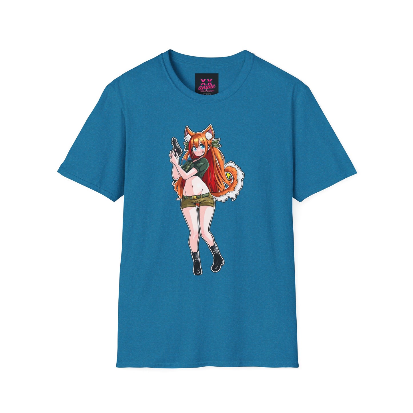 Anime lewd Graphic Tee, Casual Unisex T-Shirt, Trendy Character Shirt, Cute Gift for Anime Lovers, Streetwear for Fans