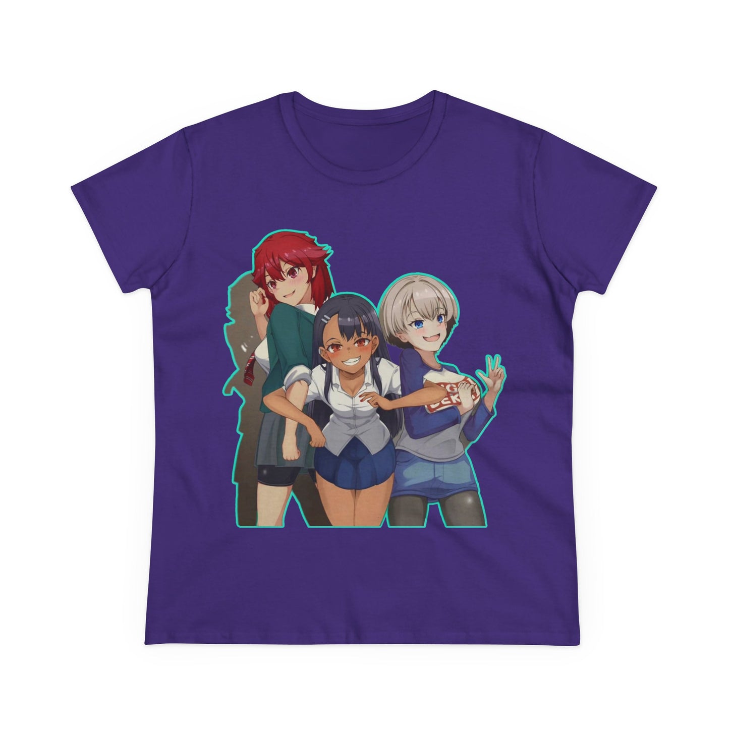 Anime-Inspired Tomo chan is a girl Women's Cotton Tee, Casual Graphic Shirt, Cosplay Tee, Gift for Anime Fans, Cute Manga Shirt