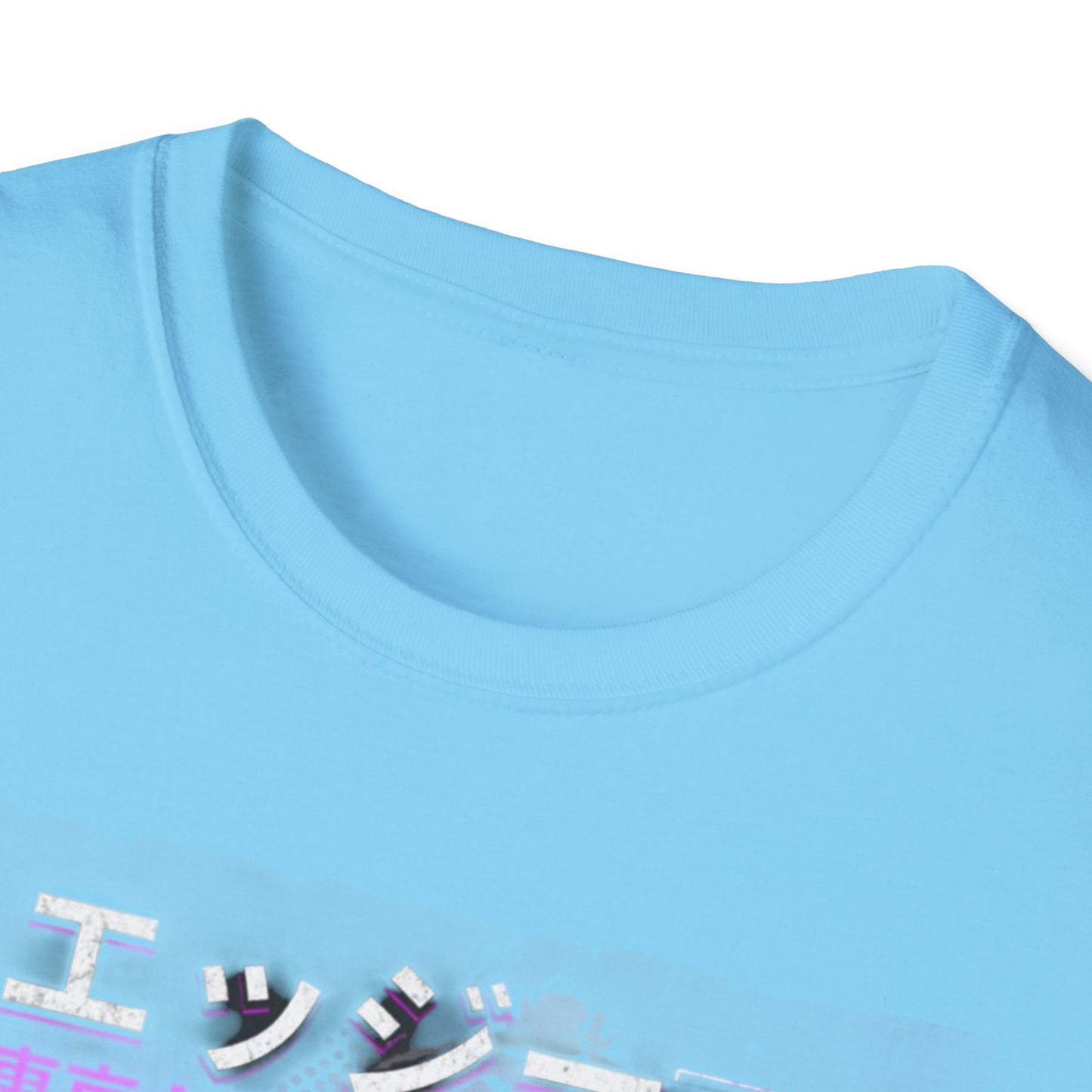 Anime Graphic T-Shirt, Unisex Softstyle Tee, Casual Wear, Gift for Anime Lovers, Cool Streetwear, Manga Inspired Apparel