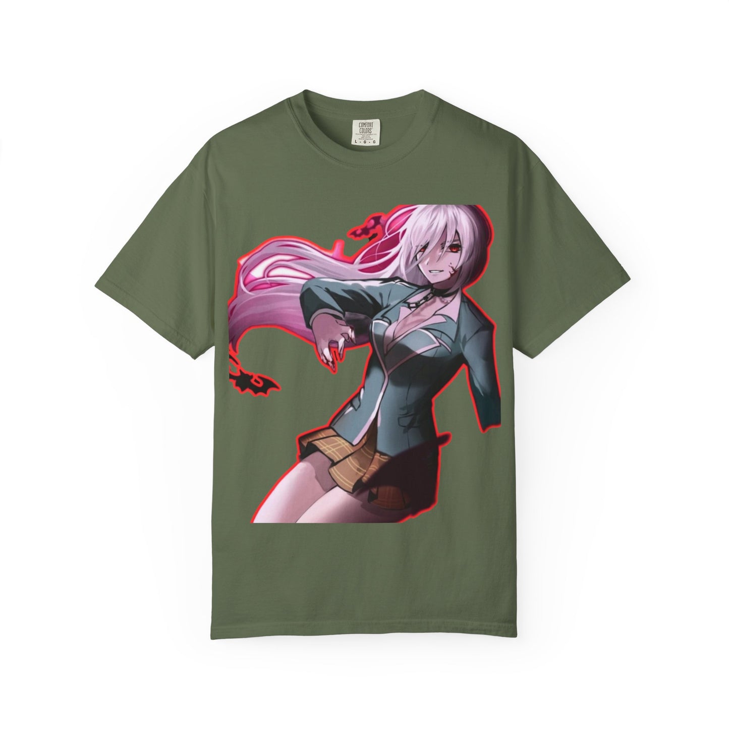 Anime-Themed T-Shirt Featuring Bold Artwork