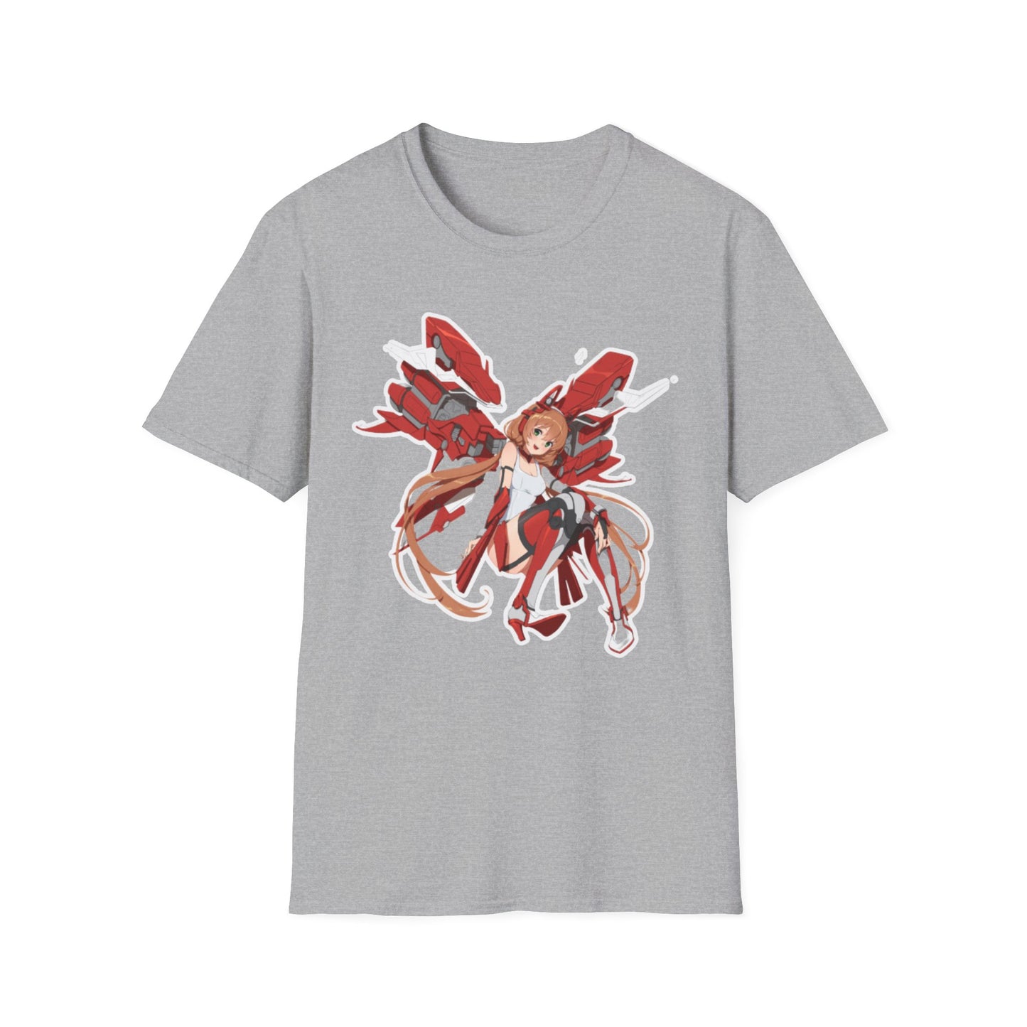 Red Butterfly Graphic Unisex T-Shirt, Cute Casual Tee, Anime-Inspired Apparel, Gift for Friends, Birthday Surprise