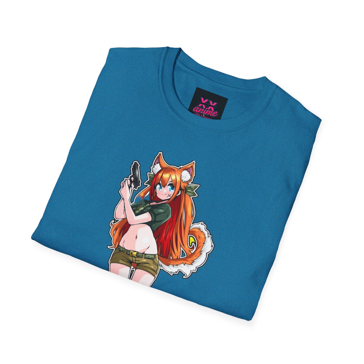 Anime lewd Graphic Tee, Casual Unisex T-Shirt, Trendy Character Shirt, Cute Gift for Anime Lovers, Streetwear for Fans