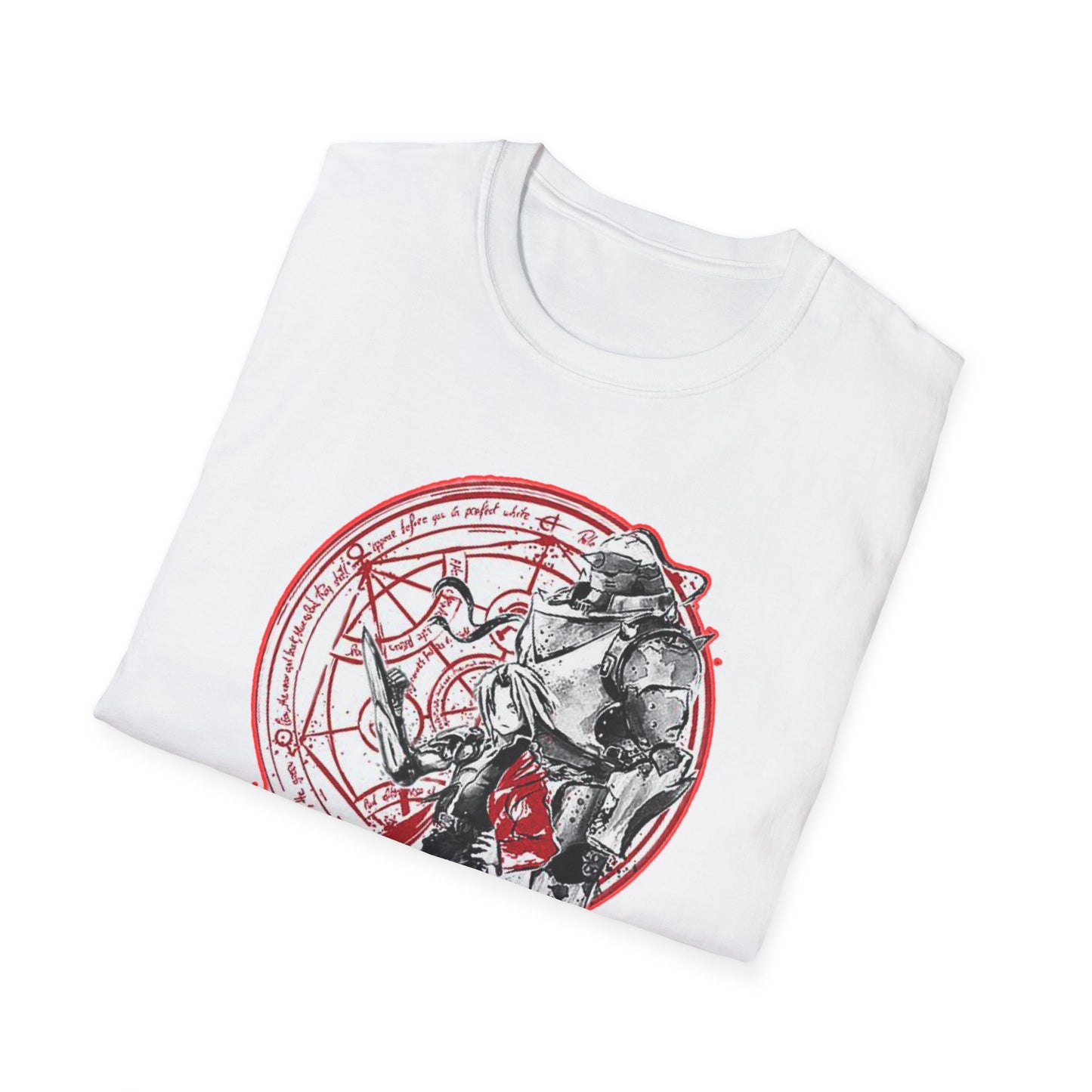 Unisex Graphic fma 2T-Shirt with Alchemist Design – Stylish Casual Wear, Anime Gift, Perfect for Fans, Everyday Comfort, Unique Gift Idea