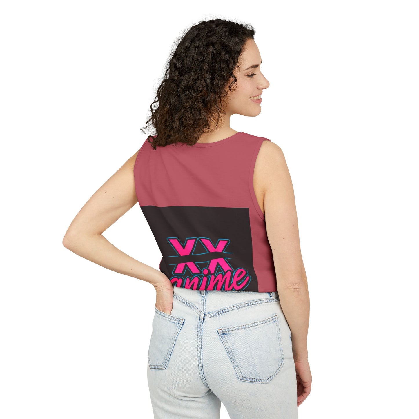 Anime Sheath Graphic Tank Top, Unisex Fashion, Cosplay Apparel, Summer Wear, Gift for Anime Lovers, Trendy Shirt