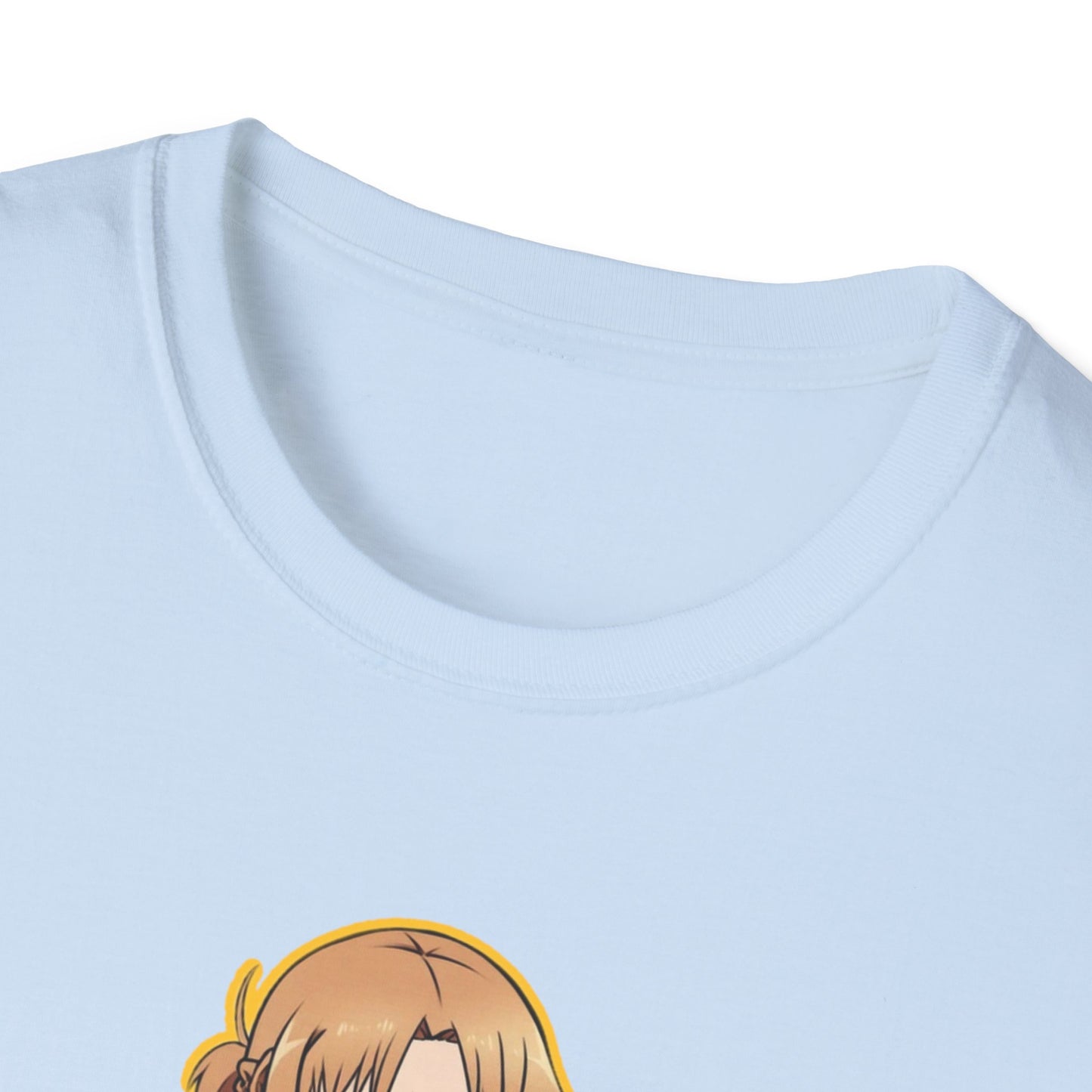 Cute Pancake Anime sao 2 T-Shirt, Fun Casual Wear, Kawaii Gift, Food Lover Style, Unique Graphic Tee, Perfect for Everyday Comfort