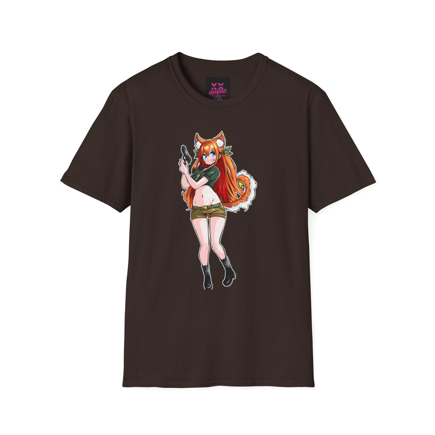 Anime lewd Graphic Tee, Casual Unisex T-Shirt, Trendy Character Shirt, Cute Gift for Anime Lovers, Streetwear for Fans