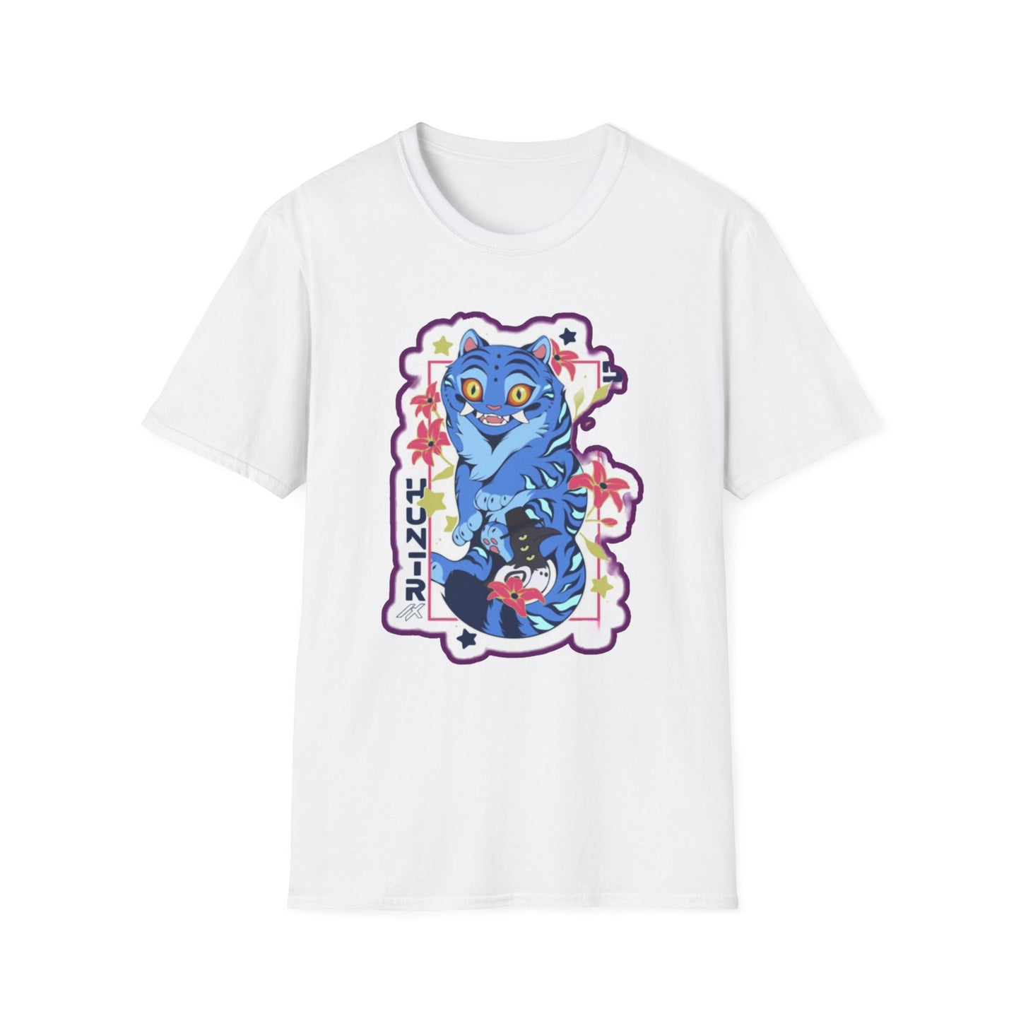 Whimsical Cartoon idol tiger 2 Graphic T-Shirt, Fun Unisex Tee for Kids and Teens, Perfect for Birthdays, Gifts, Casual Wear, Unique Playful Design
