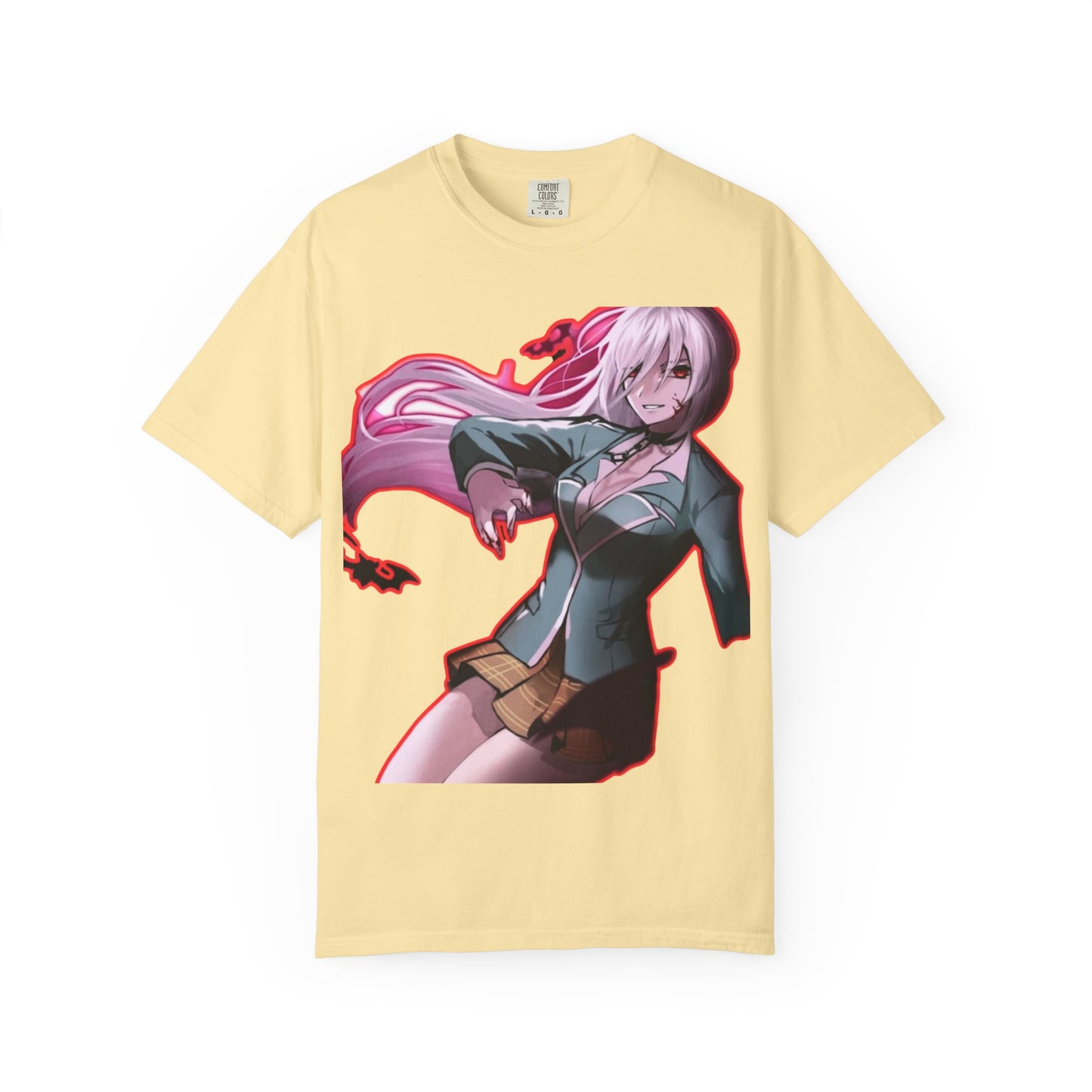 Anime-Themed T-Shirt Featuring Bold Artwork