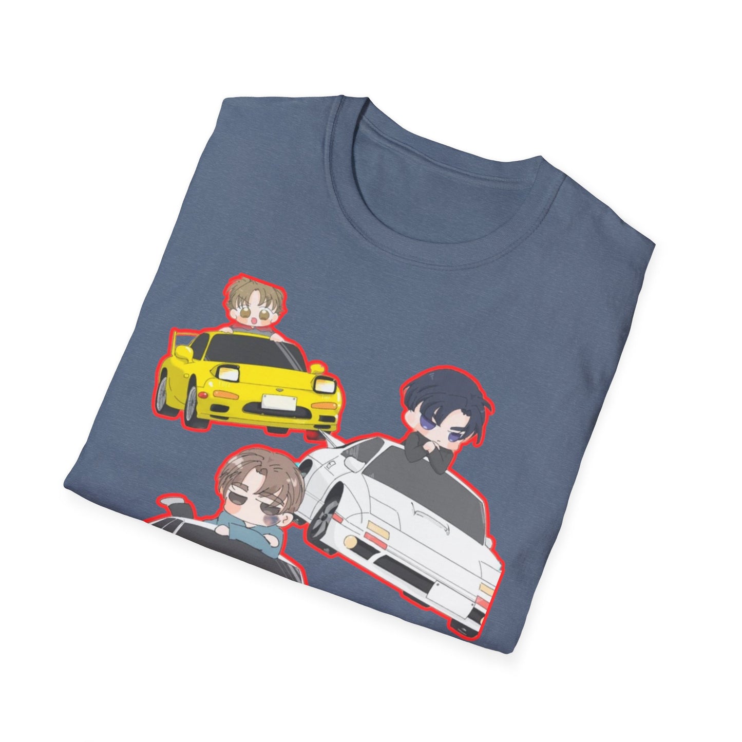 Anime Car initial D 2 Enthusiast T-Shirt, Cool Graphic Tee, Unisex Design, Perfect Gift for Gamers, Casual Streetwear, Fun Summer Shirt