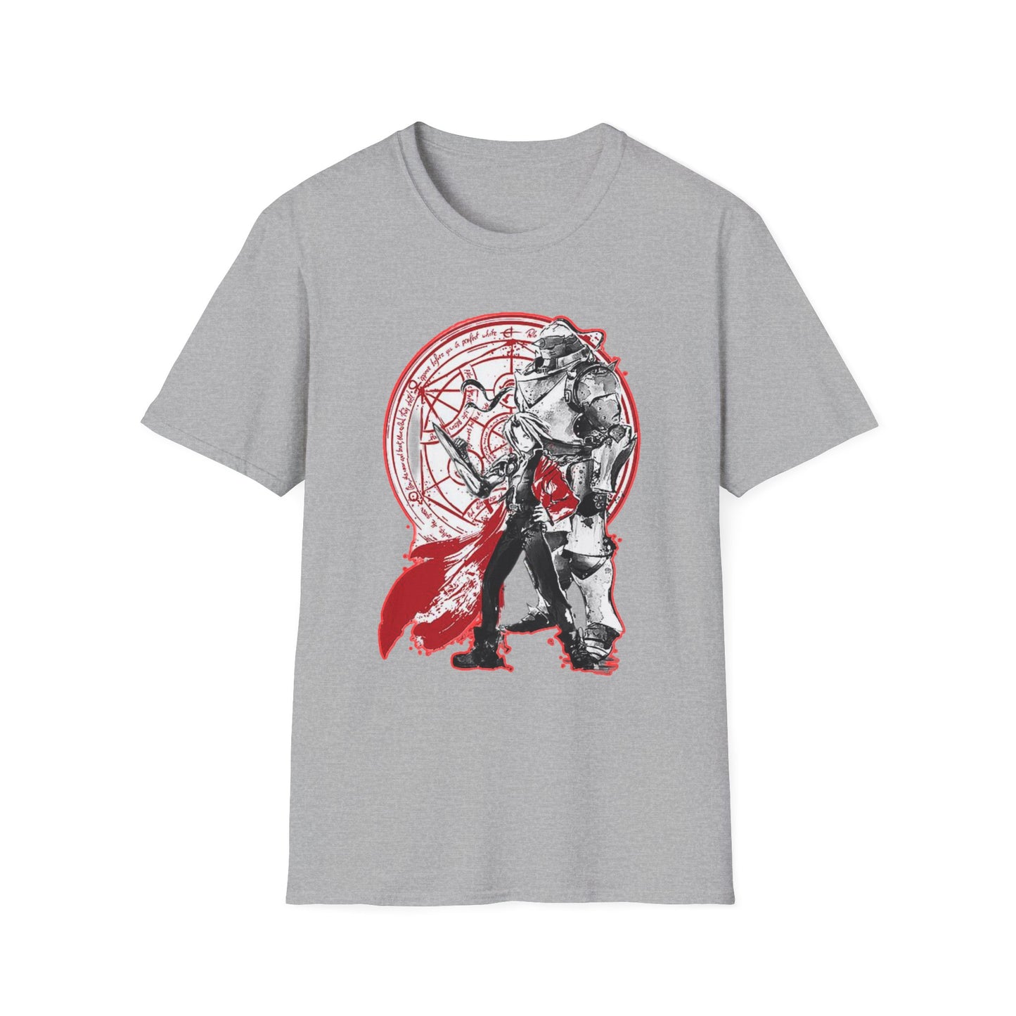 Unisex Graphic fma 2T-Shirt with Alchemist Design – Stylish Casual Wear, Anime Gift, Perfect for Fans, Everyday Comfort, Unique Gift Idea