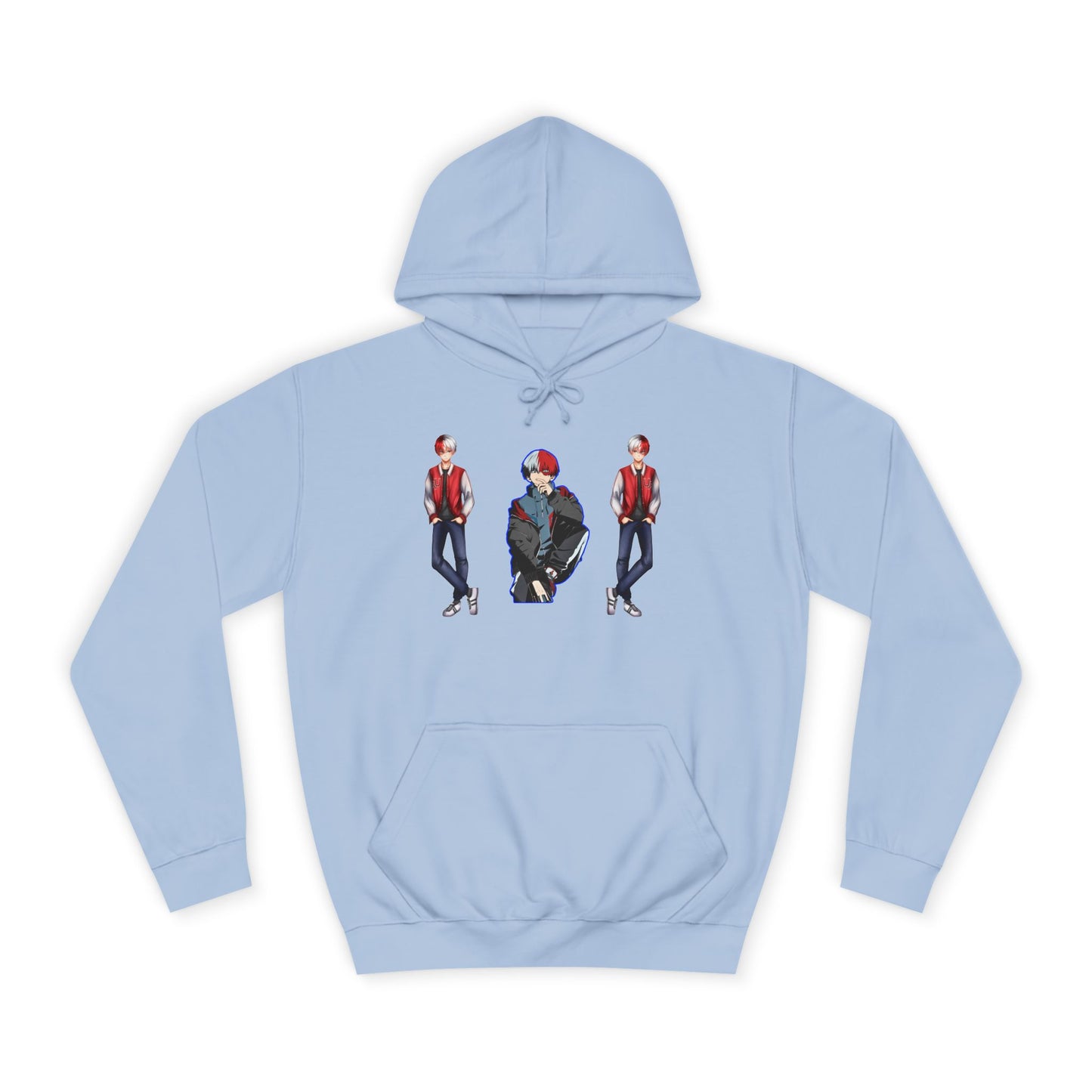 Hero school toto style Hoodie, Cozy Casual Wear, Gift for Students, Streetwear, Music Events, College Hoodie, Graphic Sweater