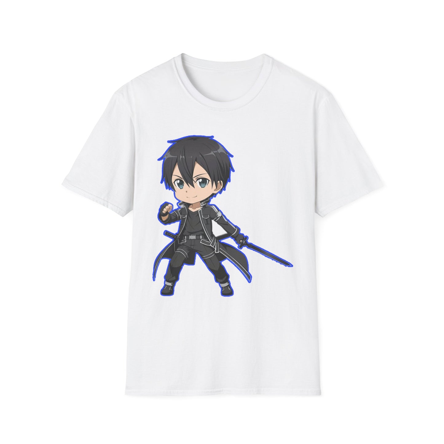 Anime Character sao 12 Unisex T-Shirt, Softstyle Tee for Fans, Gift for Birthdays and Conventions, Casual Wear, Cute Graphic Tee