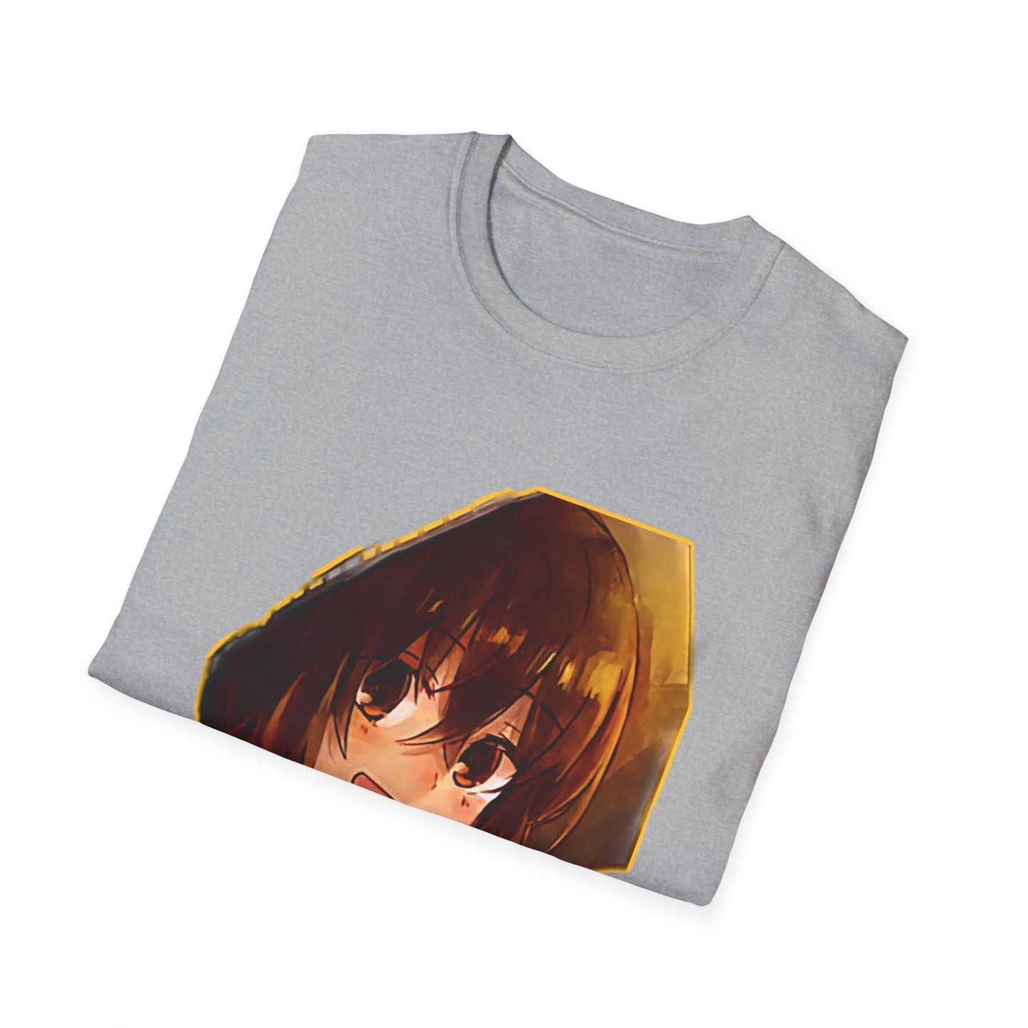 Anime Aesthetic erased 6 Unisex Softstyle T-Shirt, Cute Graphic Tee, Casual Wear, Gift for Fans, Cozy Summer Outfits