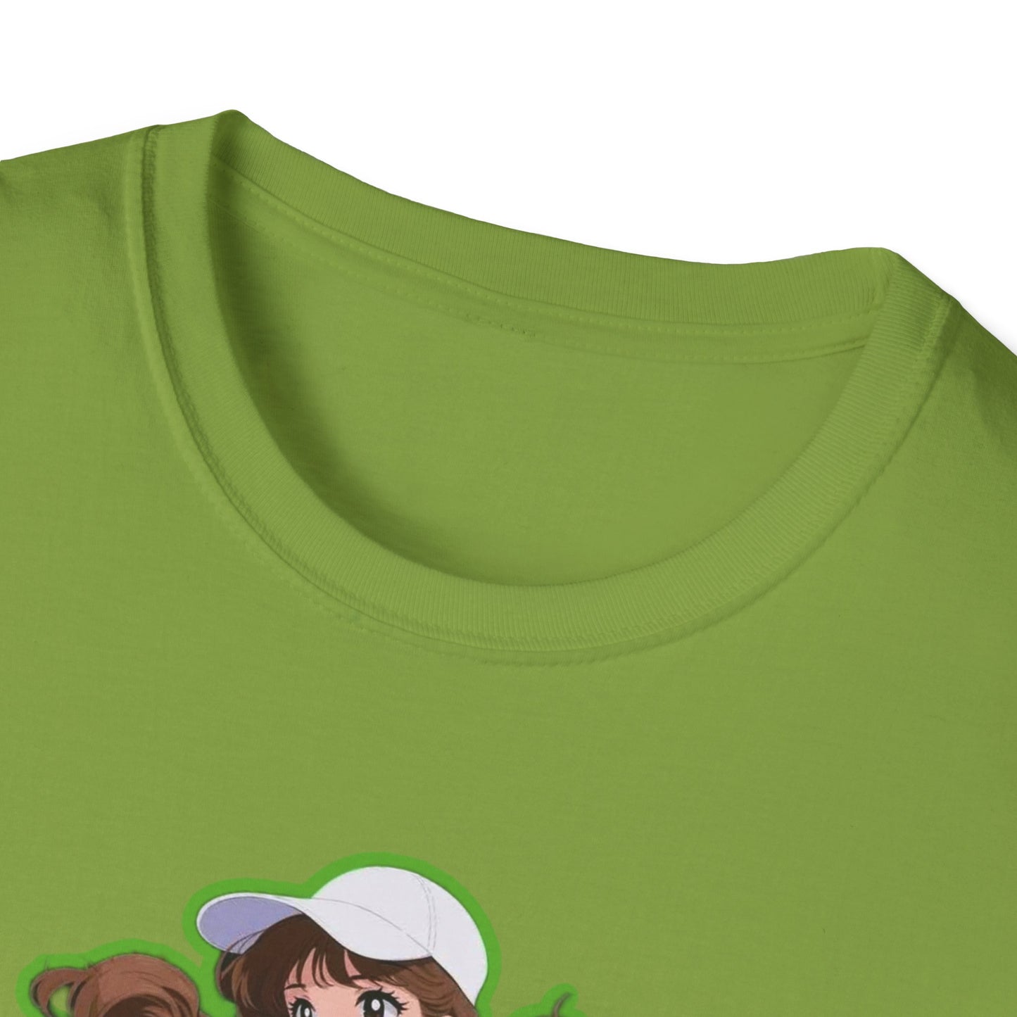 Playful Anime sailor moon 4 Character T-Shirt, Unisex Softstyle Tee, Casual Graphic Shirt, Gift for Anime Lovers, Fun Everyday Wear, Otaku Merchandise