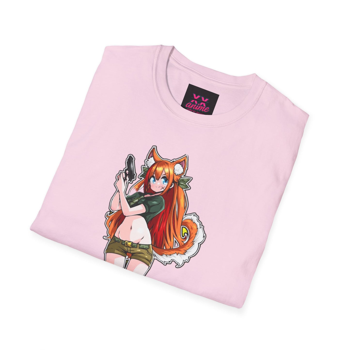 Anime lewd Graphic Tee, Casual Unisex T-Shirt, Trendy Character Shirt, Cute Gift for Anime Lovers, Streetwear for Fans