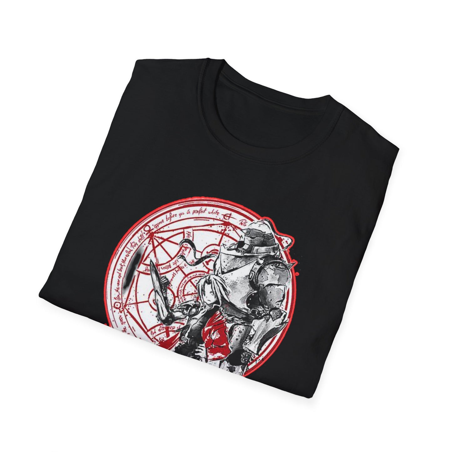 Unisex Graphic fma 2T-Shirt with Alchemist Design – Stylish Casual Wear, Anime Gift, Perfect for Fans, Everyday Comfort, Unique Gift Idea