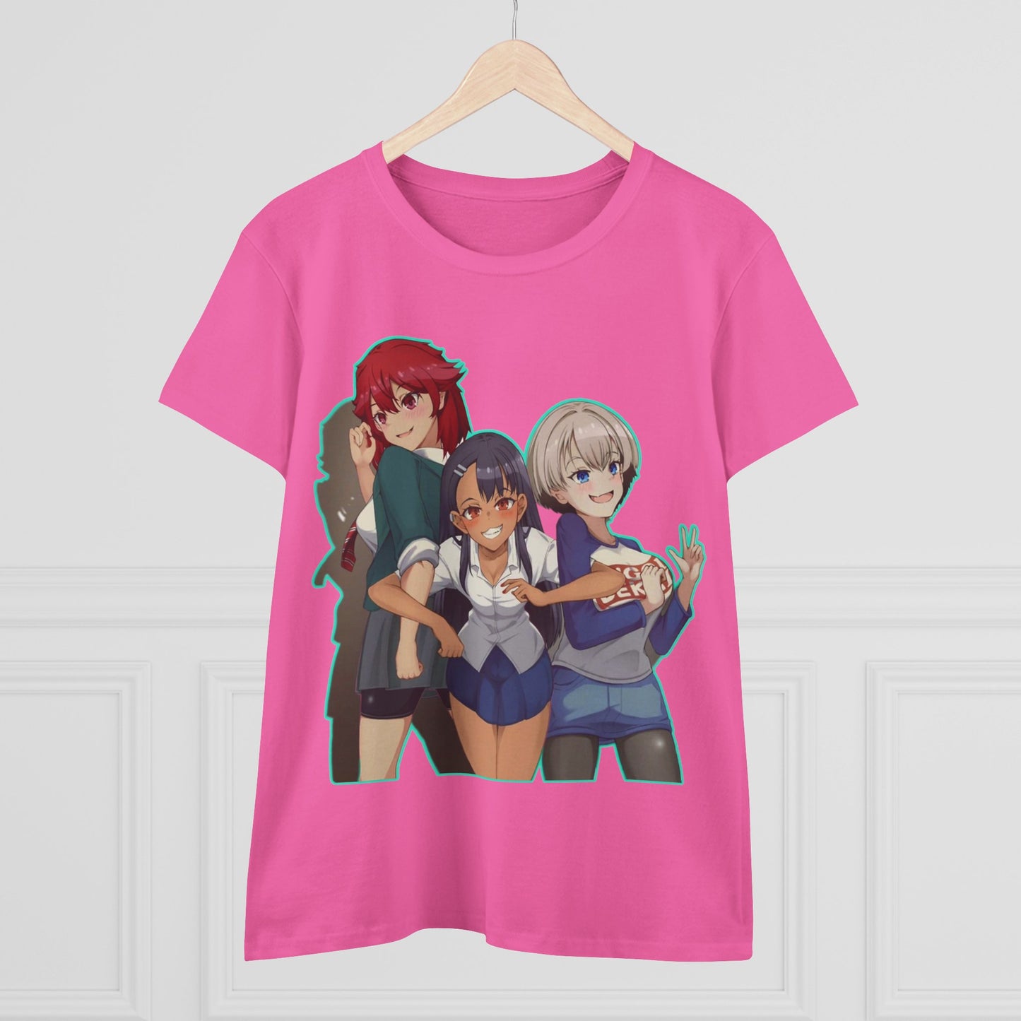 Anime-Inspired Tomo chan is a girl Women's Cotton Tee, Casual Graphic Shirt, Cosplay Tee, Gift for Anime Fans, Cute Manga Shirt
