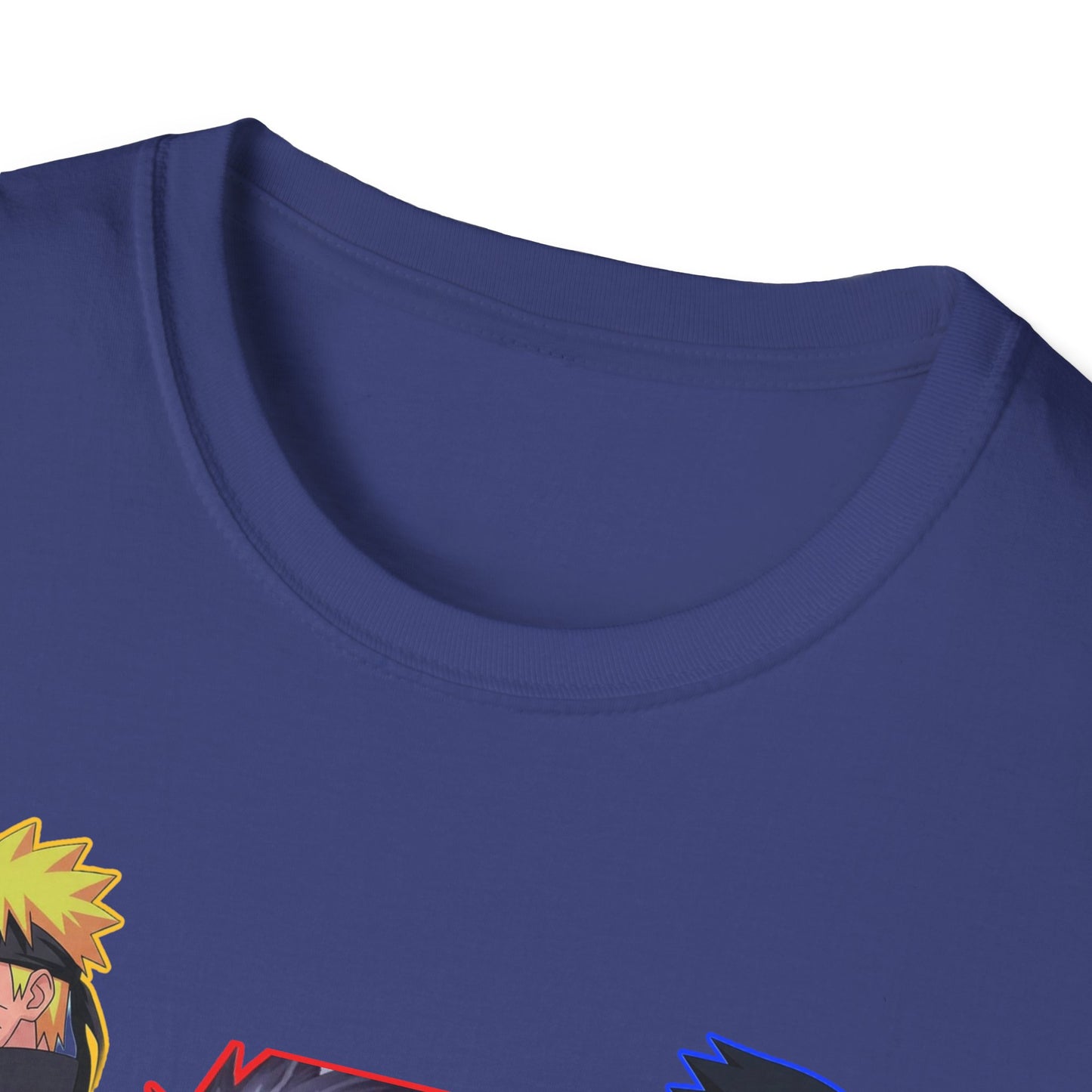 Anime-Inspired Naruto 5 Unisex Softstyle T-Shirt, Graphic Tee for Fans, Casual Wear, Gift for Birthdays, Cosplay, and Conventions