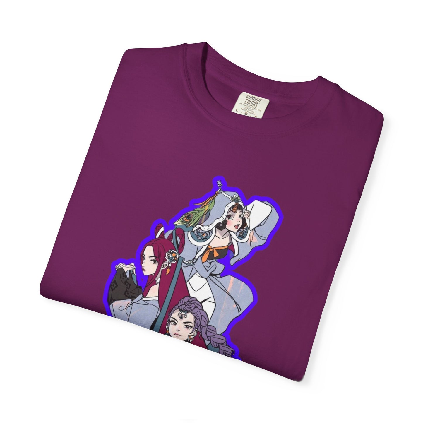 Anime-Inspired kpop Graphic Tee with Bold Text, Perfect for Fans of Japanese Culture, Casual Wear, Anime Conventions, Gift for Otaku
