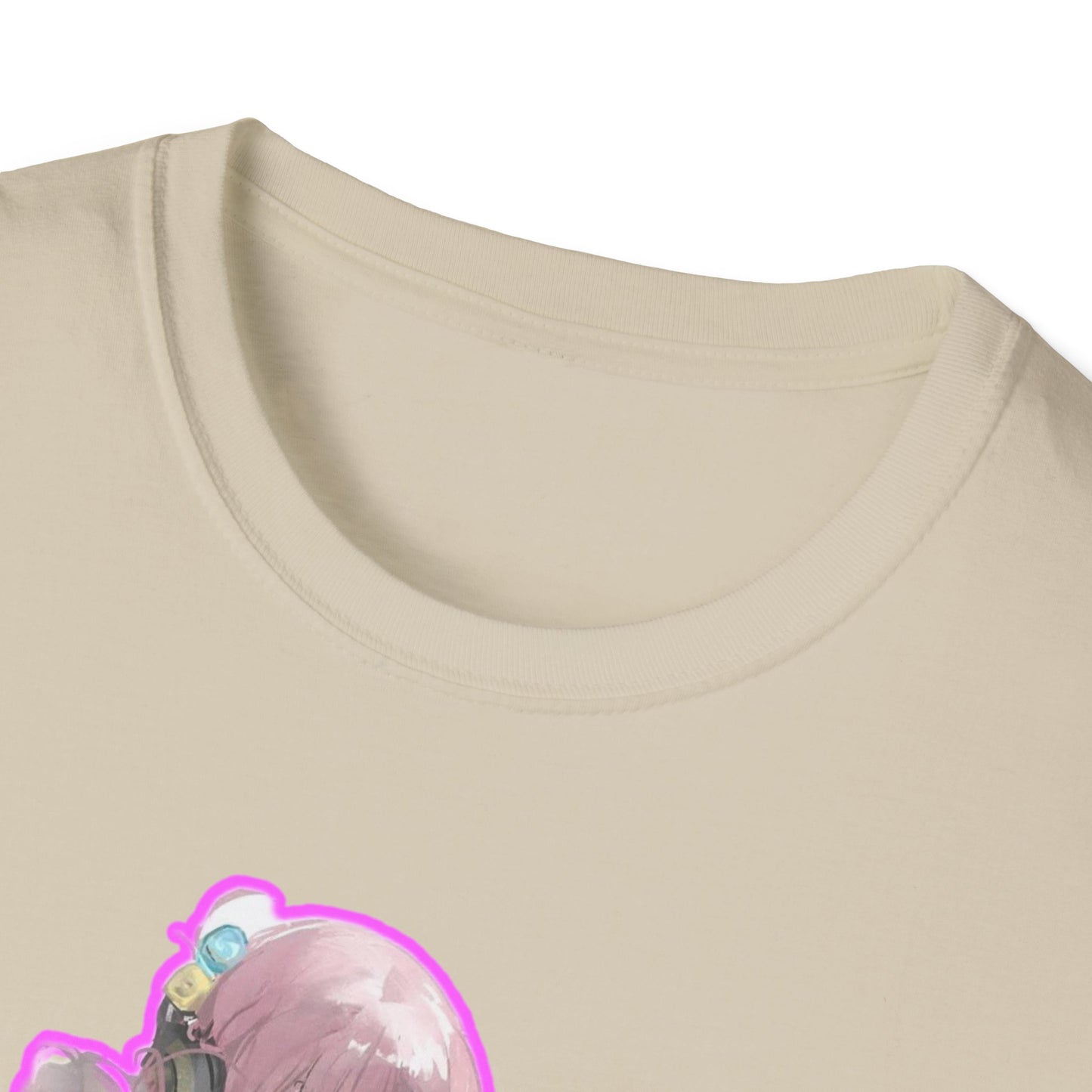 Cool Gamer Girl T-Shirt, Anime Tee, Unisex Softstyle Shirt for Game Lovers, Gift for Birthdays, Casual Wear, Fun Streetwear