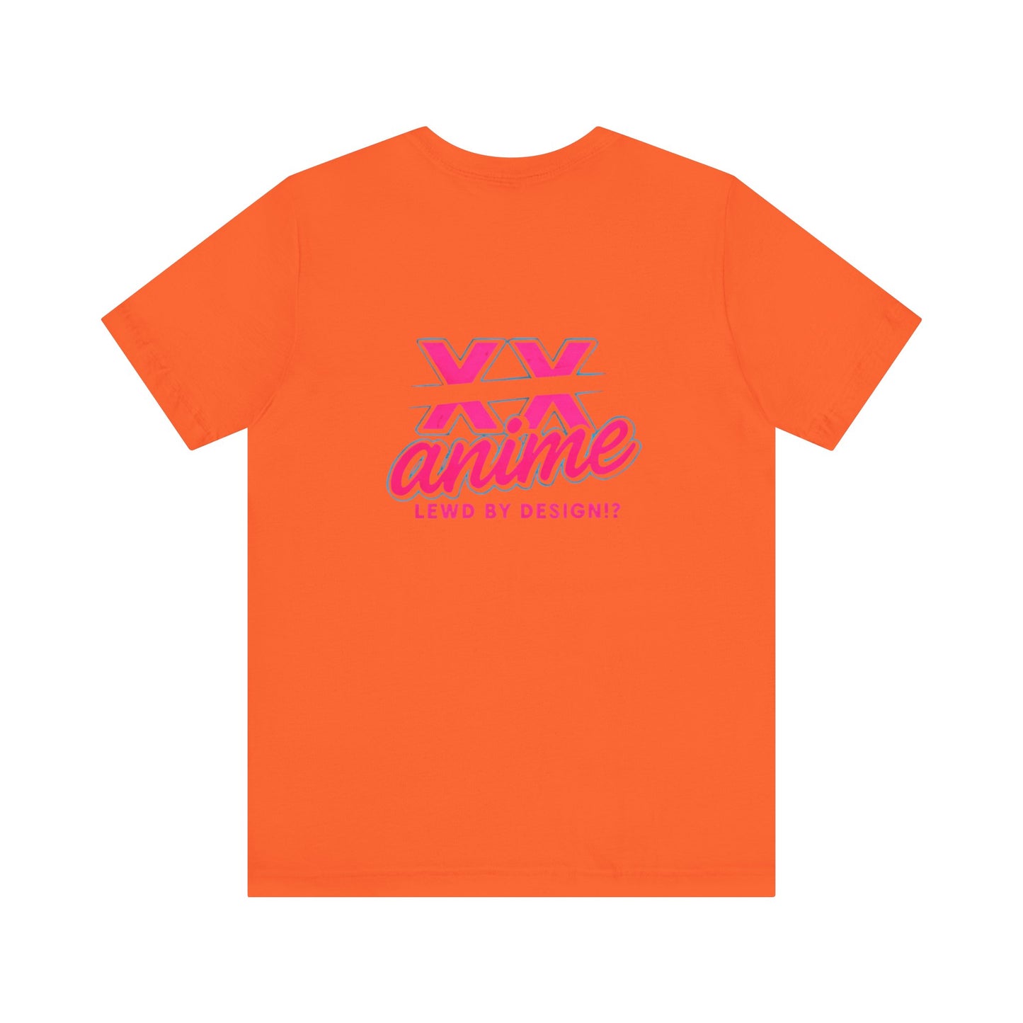 Lewd Anime-Themed Unisex Tee for Fans, Cute Graphic T-Shirt, Comfortable Everyday Wear, Perfect Gift for Anime Lovers, Stylish Casual Top