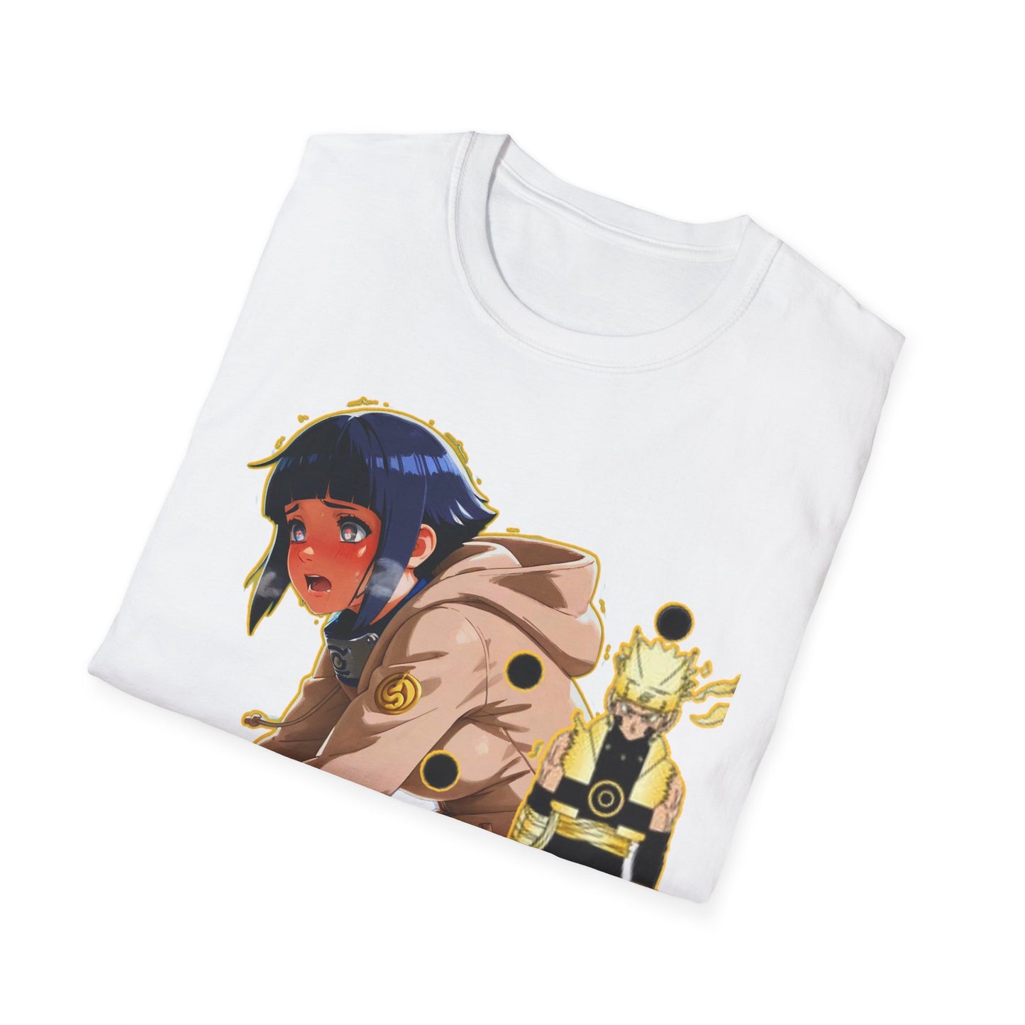 Anime-Inspired Naruto 2 Unisex Softstyle T-Shirt, Graphic Tee for Fans, Casual Wear, Gift for Birthdays, Cosplay Outfit, Summer Style
