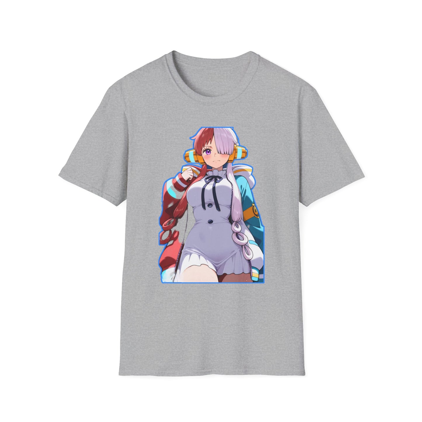 Anime-Inspired one piece 4 Unisex Softstyle T-Shirt, Graphic Tee, Casual Wear, Gift for Otaku, Everyday Comfort