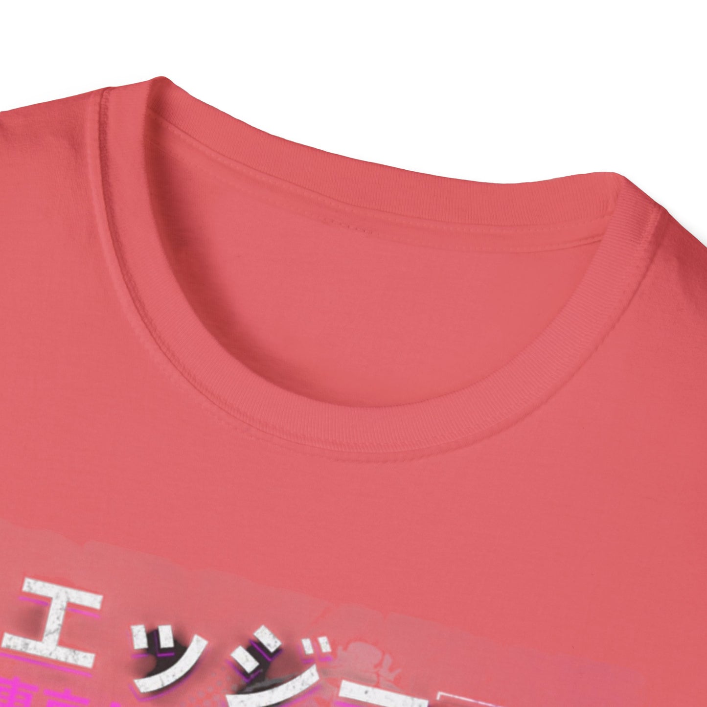 Anime Graphic T-Shirt, Unisex Softstyle Tee, Casual Wear, Gift for Anime Lovers, Cool Streetwear, Manga Inspired Apparel
