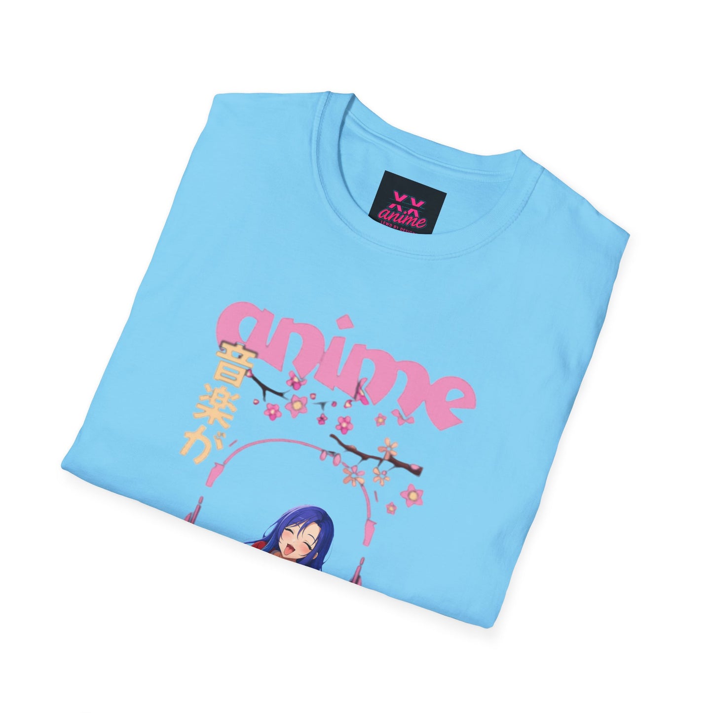 Anime Lover T-Shirt, Unisex Graphic Tee, Comfortable Casual Wear, Gift for Anime Fans, Unique Design for Conventions, Street Style Fashion