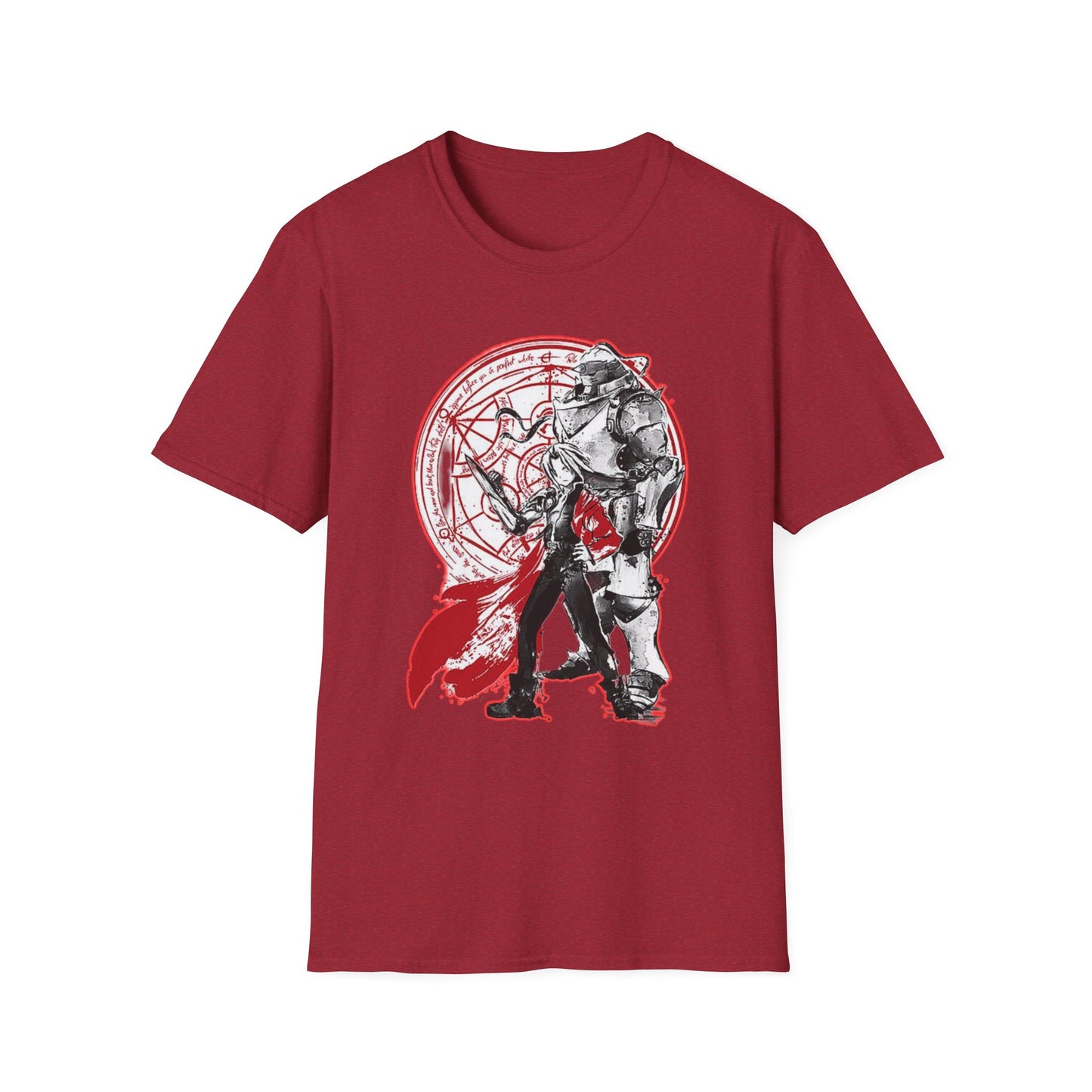 Unisex Graphic fma 2T-Shirt with Alchemist Design – Stylish Casual Wear, Anime Gift, Perfect for Fans, Everyday Comfort, Unique Gift Idea