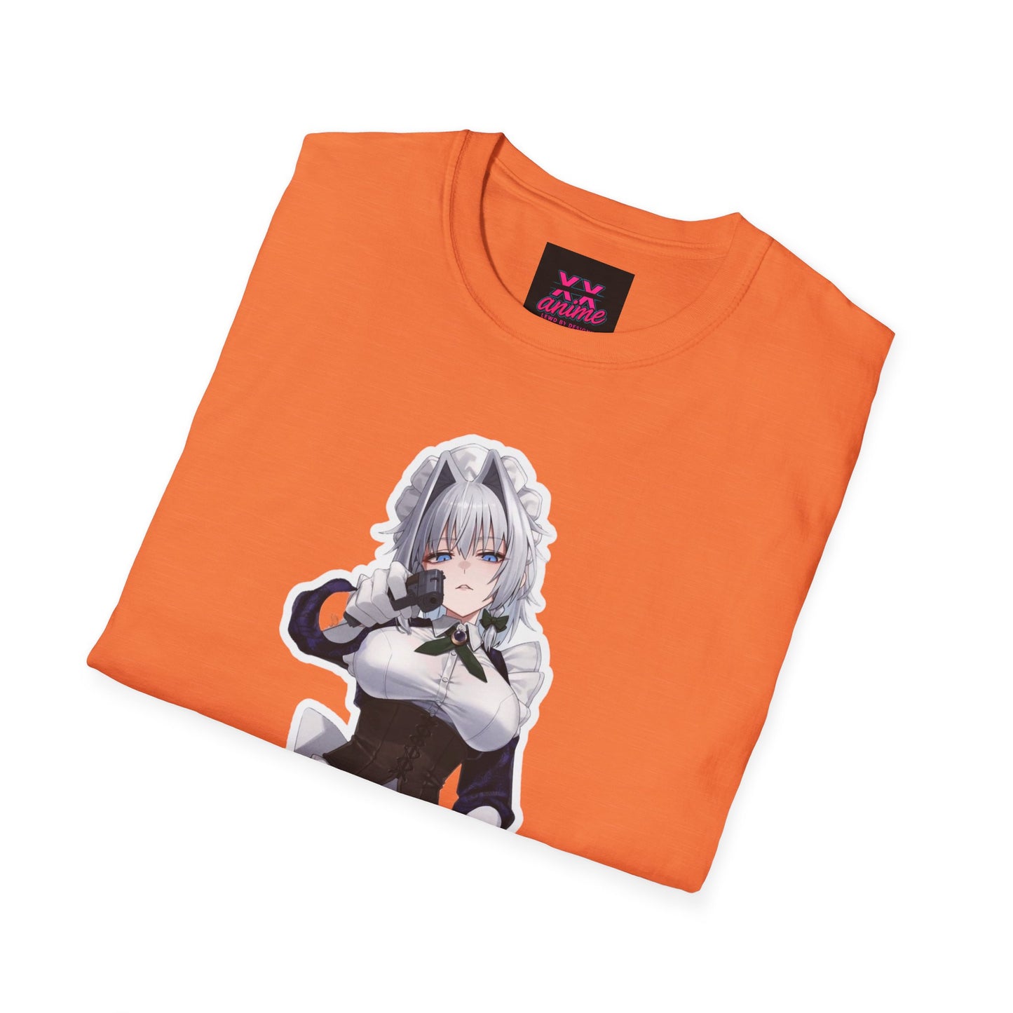 Anime-Inspired Unisex lewd gun T-Shirt - Fun, Playful Design, Perfect for Anime Lovers, Cosplay, Gifts, Casual Wear, and Conventions