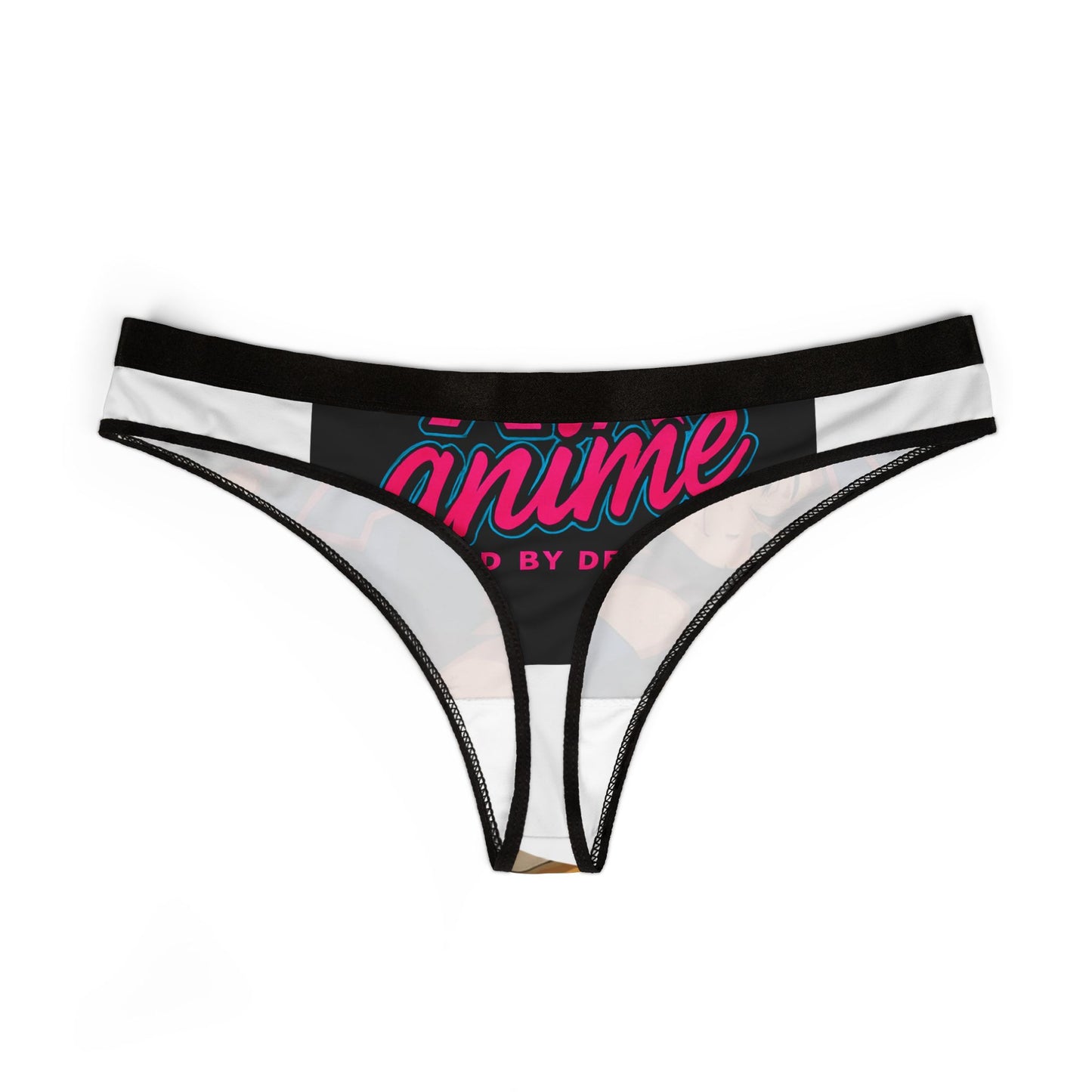 Anime-Inspired Women's Thongs, Cute Panties, Anime Lingerie, Cosplay Underwear, Gift for Anime Lovers