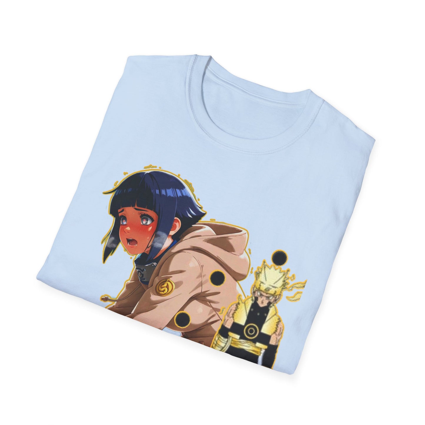 Anime-Inspired Naruto 2 Unisex Softstyle T-Shirt, Graphic Tee for Fans, Casual Wear, Gift for Birthdays, Cosplay Outfit, Summer Style