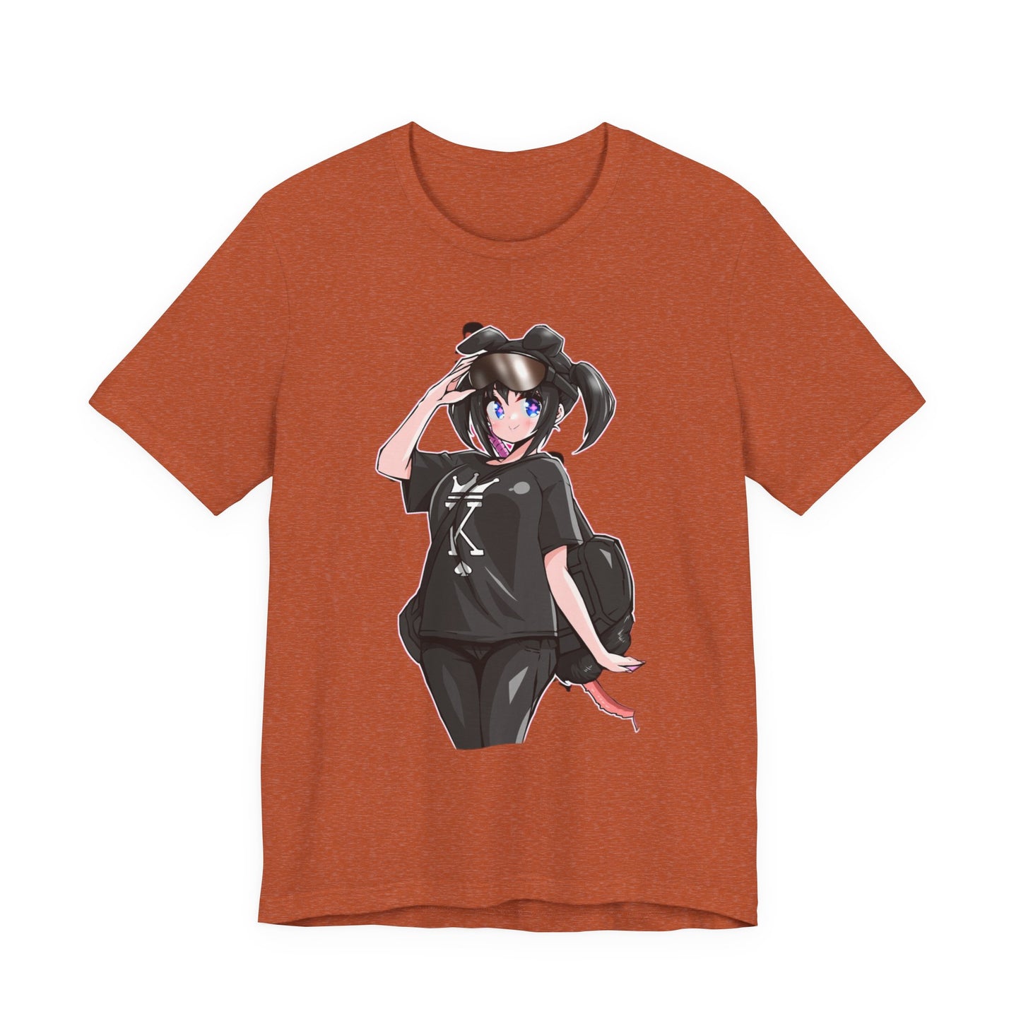 Lewd Anime-Themed Unisex Tee for Fans, Cute Graphic T-Shirt, Comfortable Everyday Wear, Perfect Gift for Anime Lovers, Stylish Casual Top