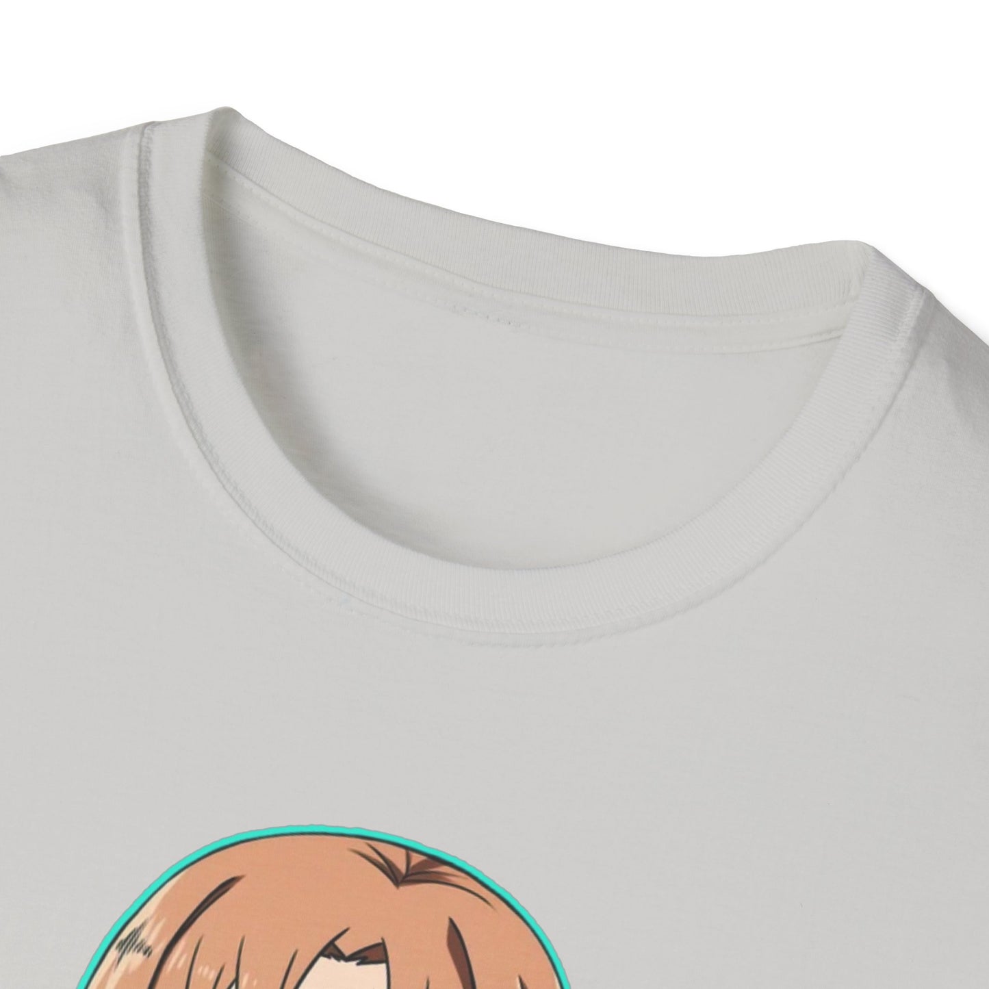 Kawaii Pancake Lover sao T-Shirt, Cute Anime Tee, Foodie Gift, Unisex Softstyle Tee, Perfect for Pancake Day, Birthday, Everyday Wear