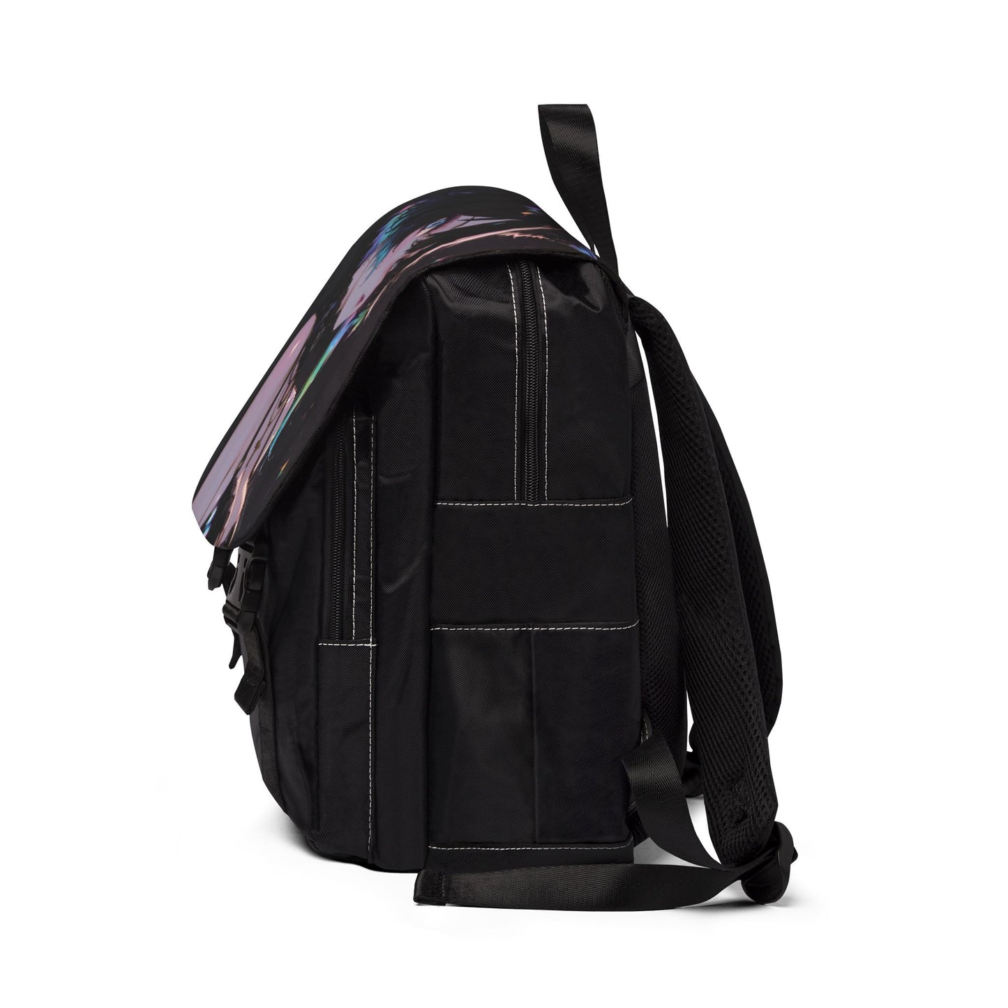 Stylish Unisex Shoulder Backpack with Vibrant Design | Everyday Carry, Geek Style, Anime Fan Gear, Unique Festival Bag, Travel Companion