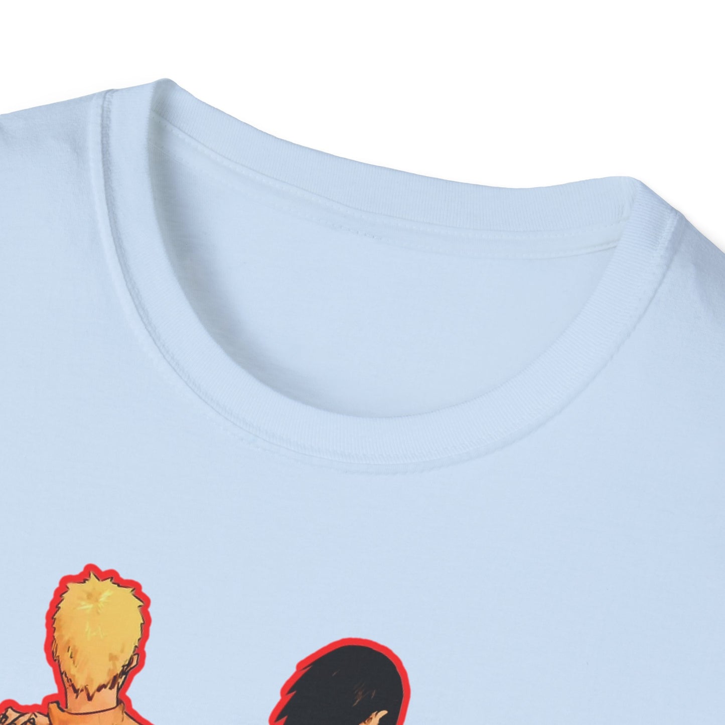 Dynamic Duo Naruto Unisex T-Shirt, Casual Graphic Tee, Perfect Gift for Friends, Birthday Apparel, Fan Merchandise