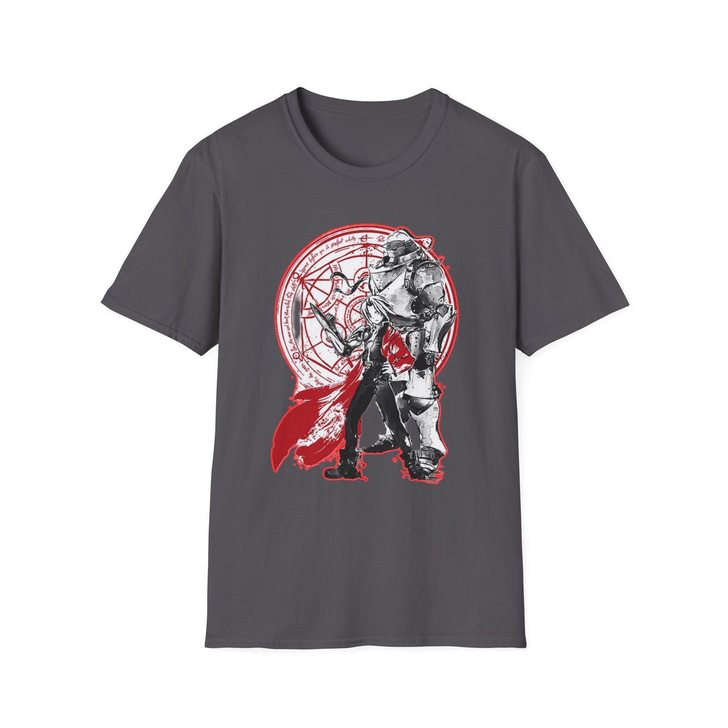 Unisex Graphic fma 2T-Shirt with Alchemist Design – Stylish Casual Wear, Anime Gift, Perfect for Fans, Everyday Comfort, Unique Gift Idea