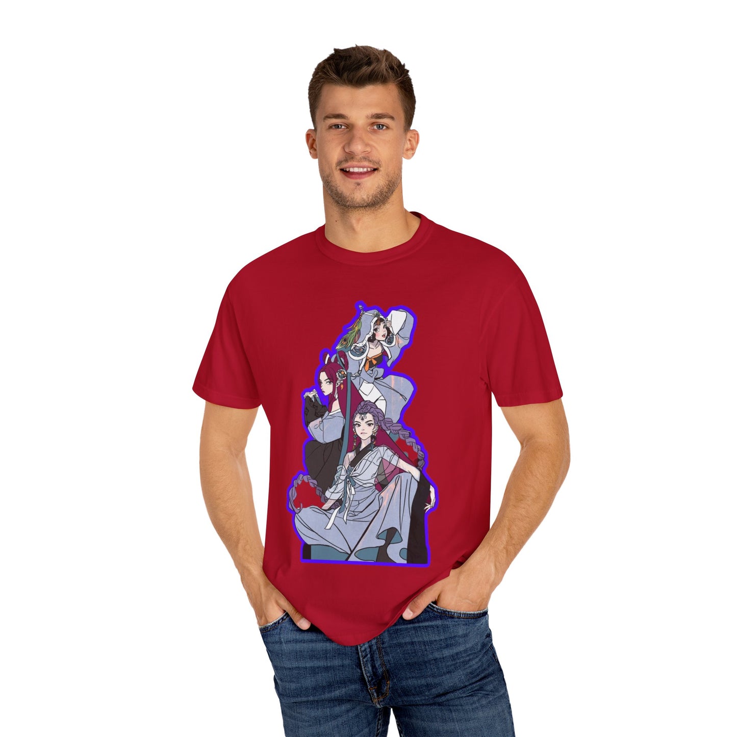 Anime-Inspired kpop Graphic Tee with Bold Text, Perfect for Fans of Japanese Culture, Casual Wear, Anime Conventions, Gift for Otaku